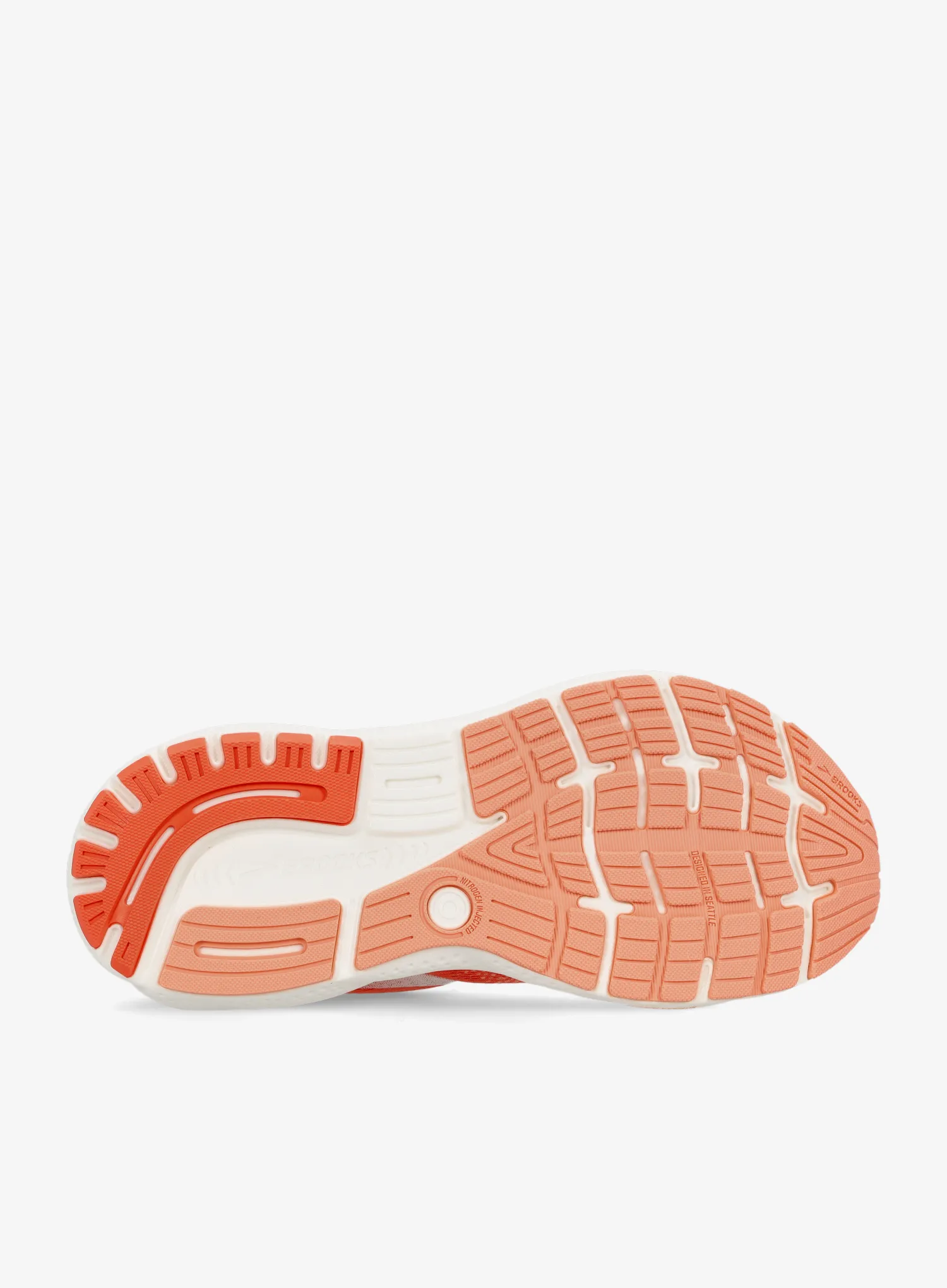 Ženski tekaški čevlji Brooks Ghost 16 - coral/desert flower/coconut