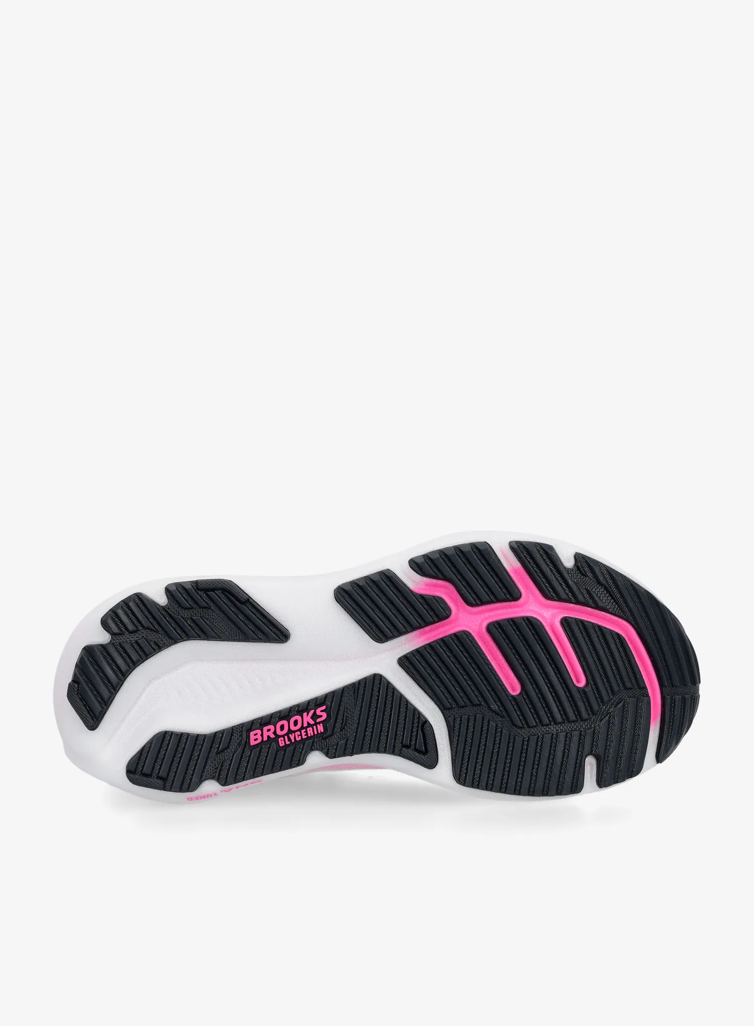 Ženski tekaški čevlji Brooks Glycerin 23 - white/phantom/cyber pink