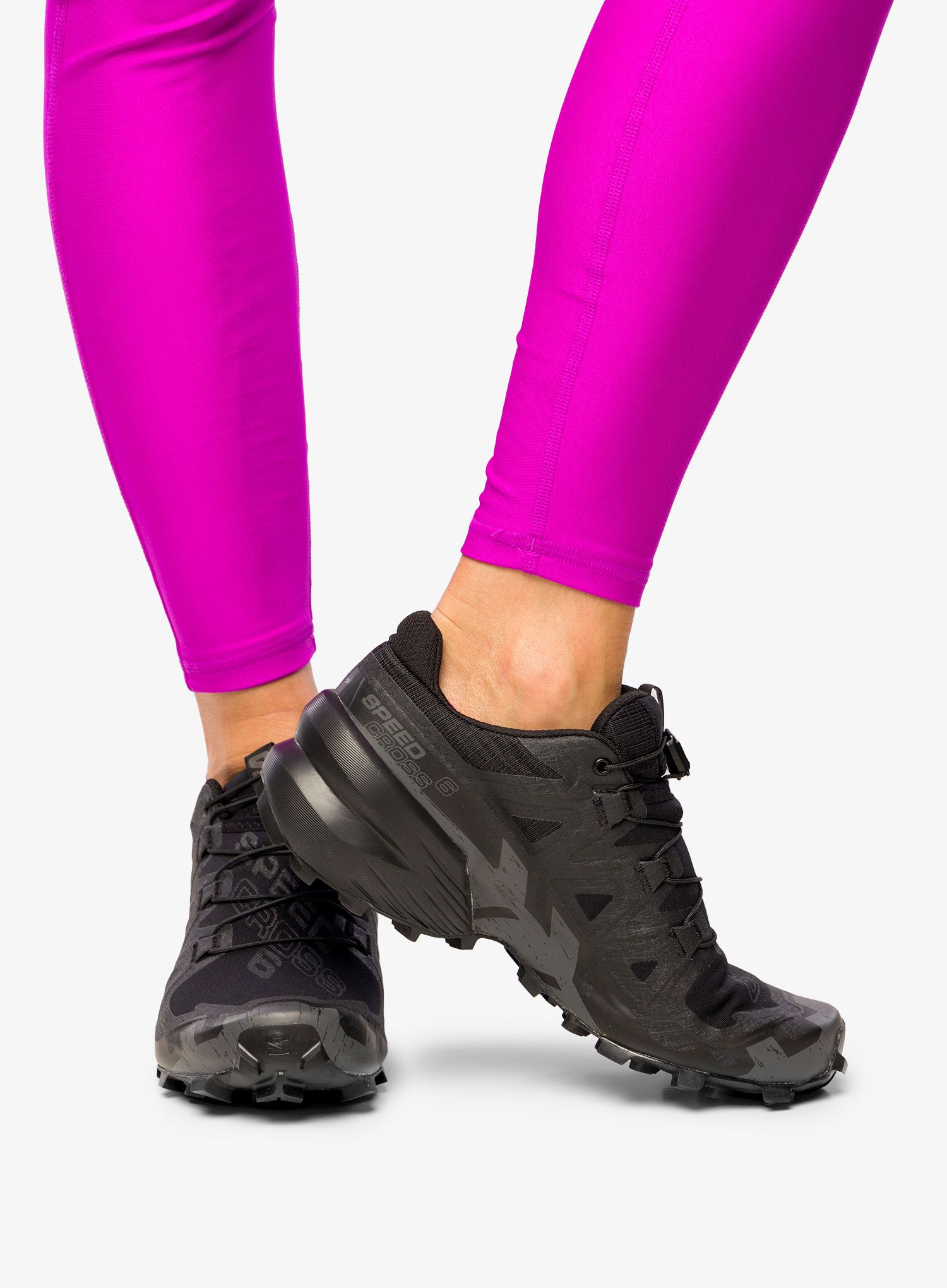 Ženski tekaški čevlji Salomon Speedcross 6 - black/black/phantom