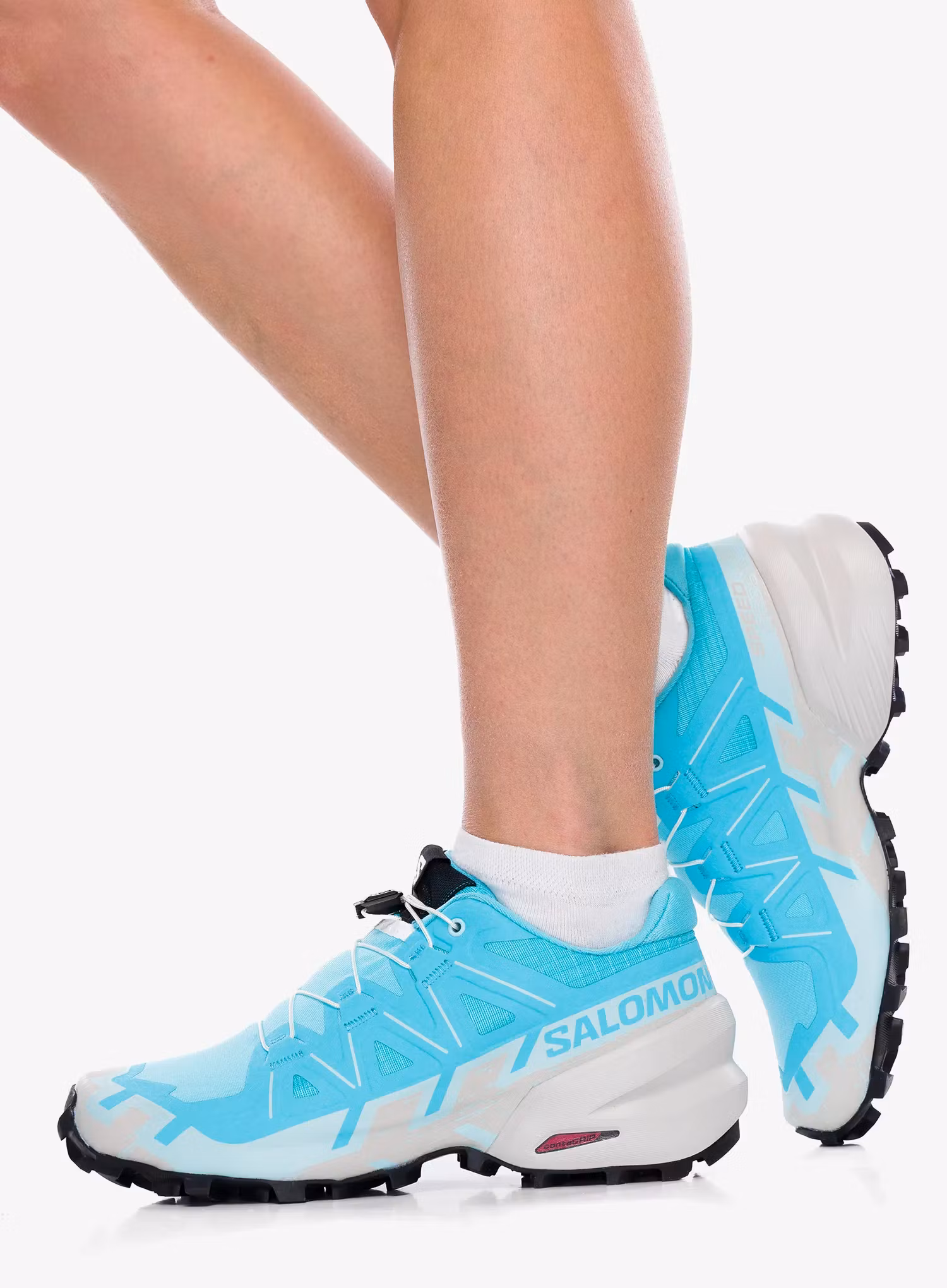 Ženski tekaški čevlji Salomon Speedcross 6 - blue curacao/lunar