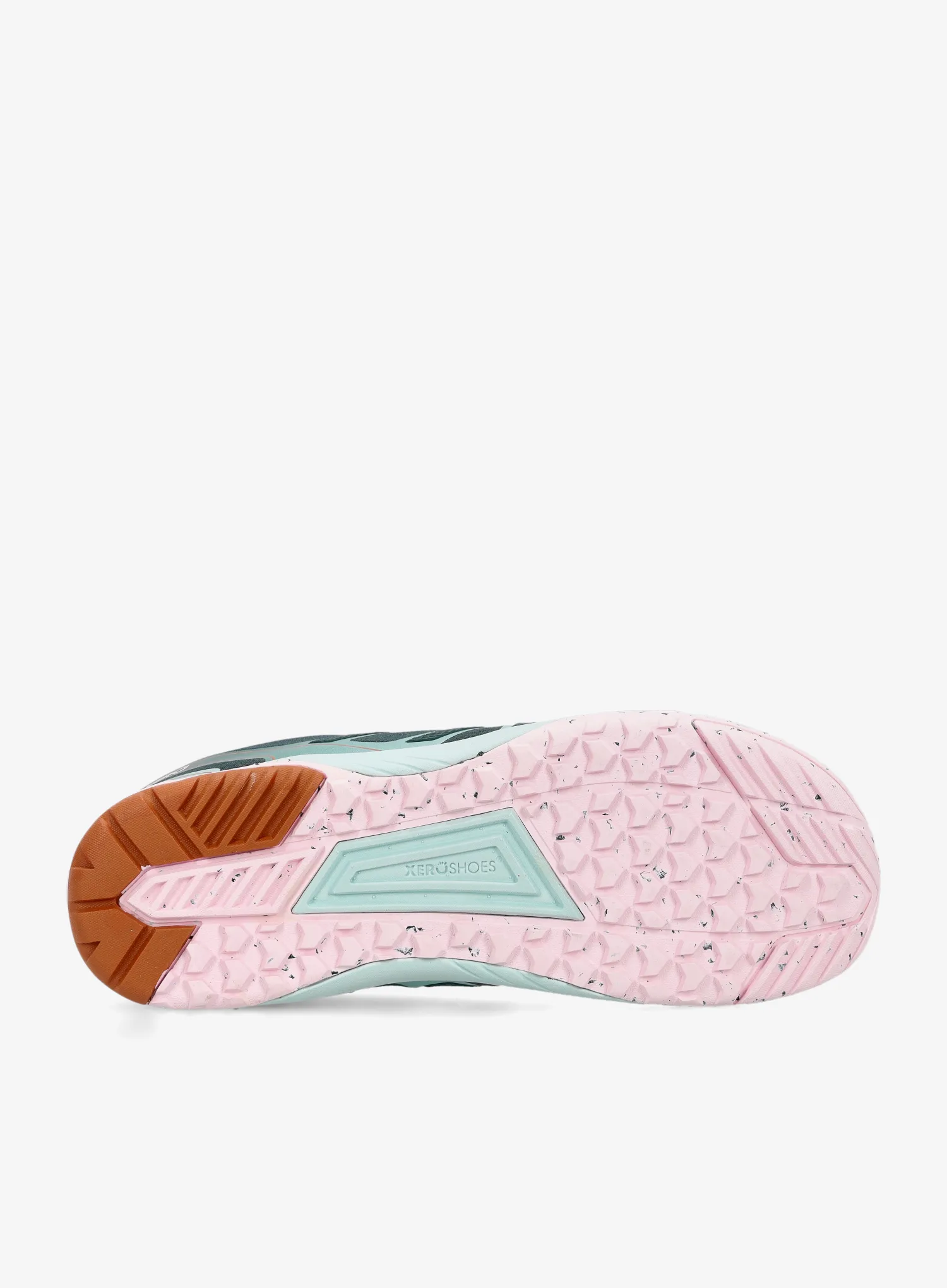 Ženski tekaški čevlji Xero Shoes HFS II - sea moss/pink a boo