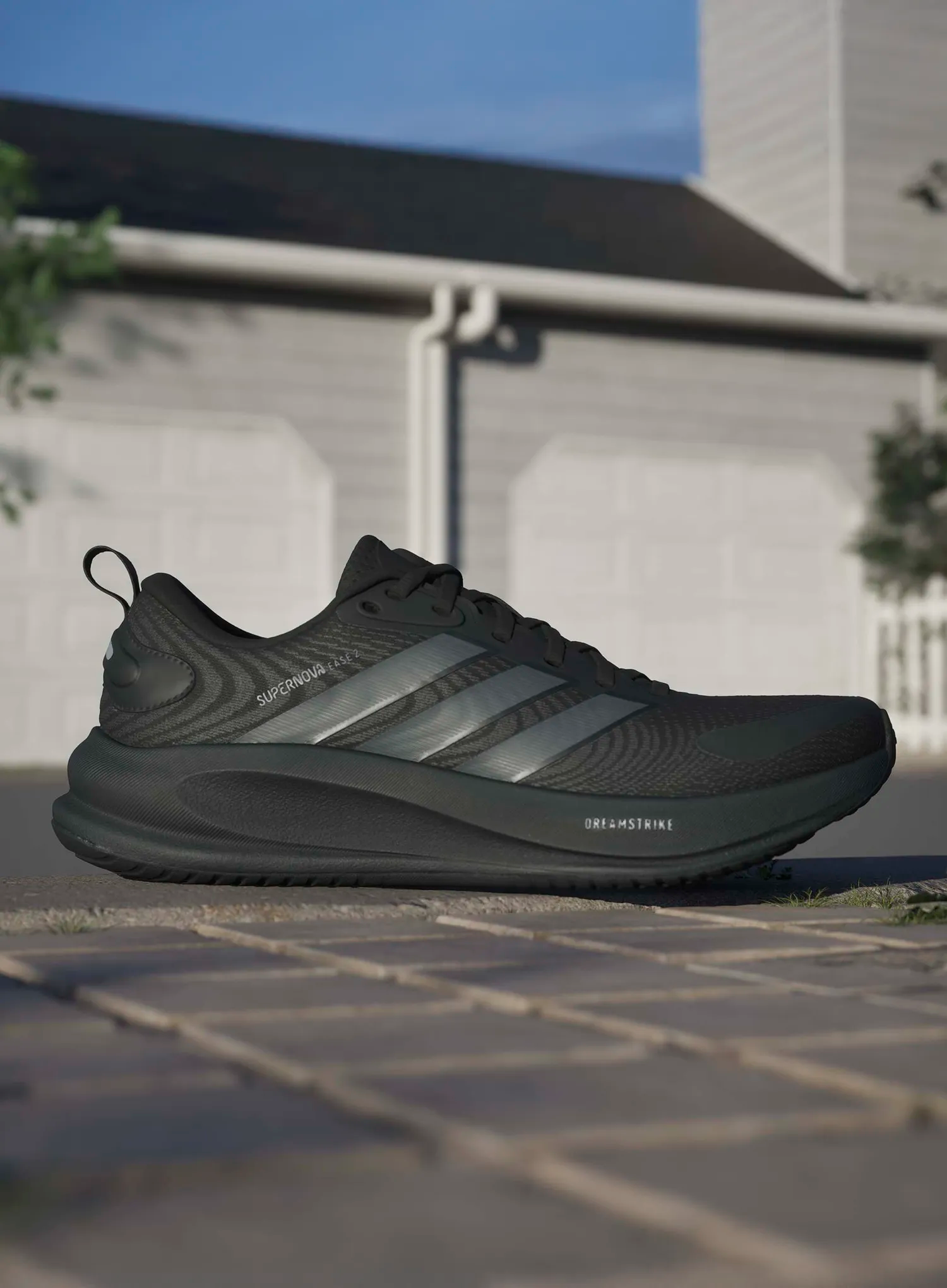 Moški tekaški čevlji adidas Supernova Ease 2 - core black/grey five/carbon