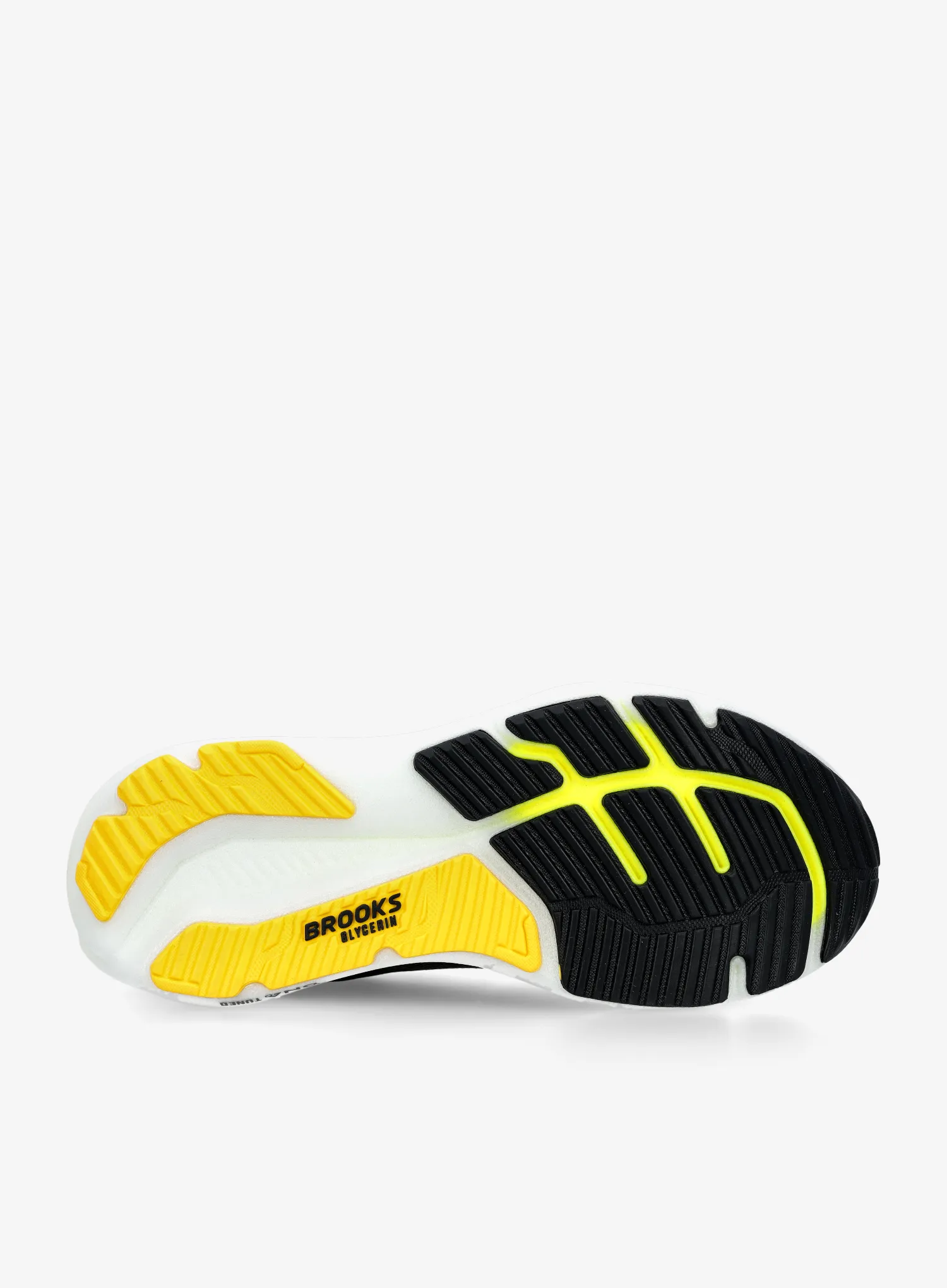 Moški tekaški čevlji Brooks Glycerin 23 - black/cyber yellow/nightlife