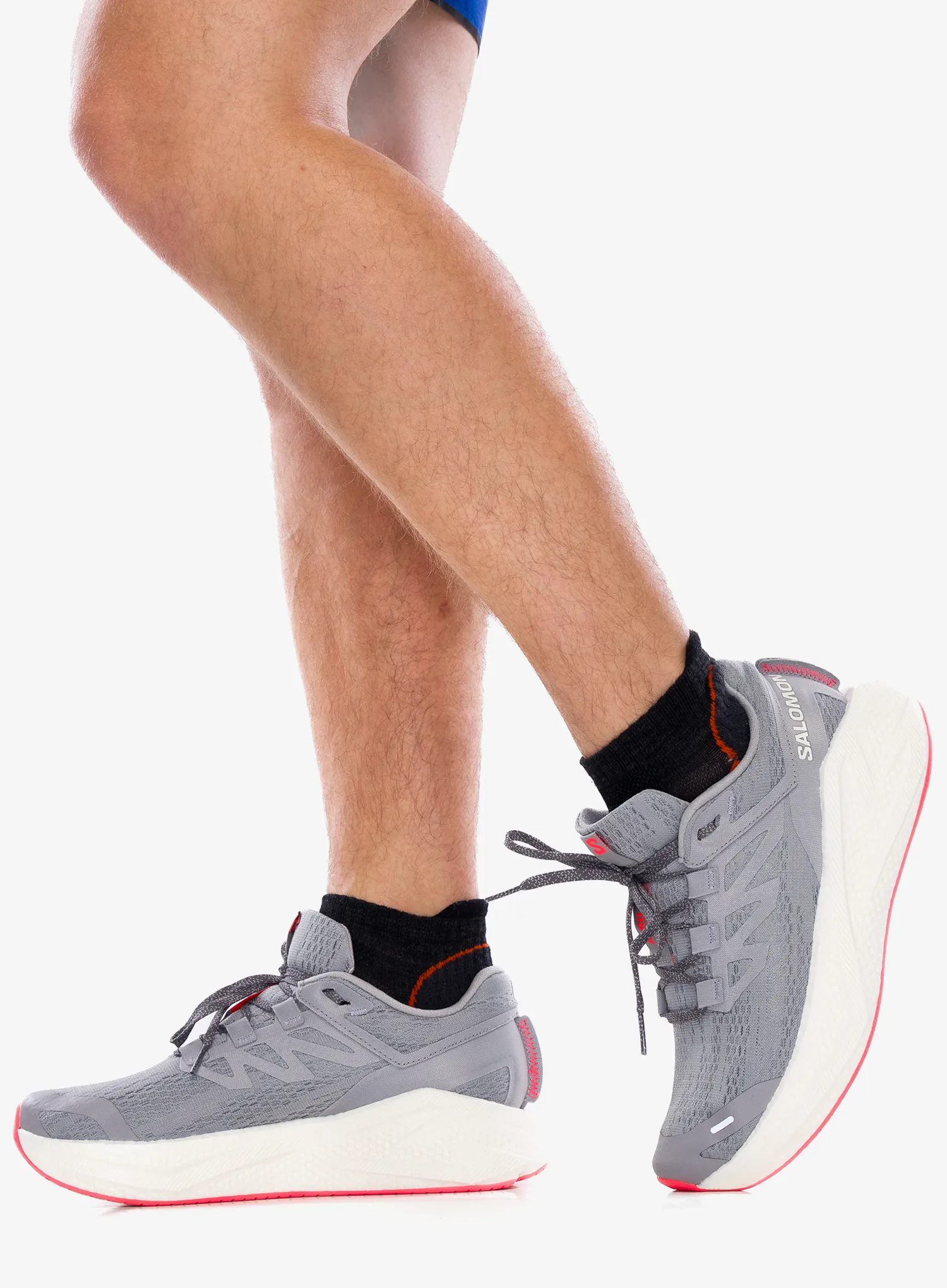 Moški tekaški čevlji Salomon Aero Glide 3 - alloy/vanila/neon