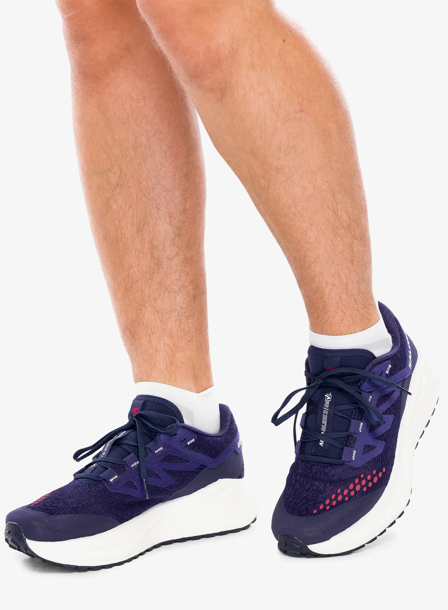 Moški tekaški čevlji Salomon Aero Glide 3 GRVL - astral/vanila/haute