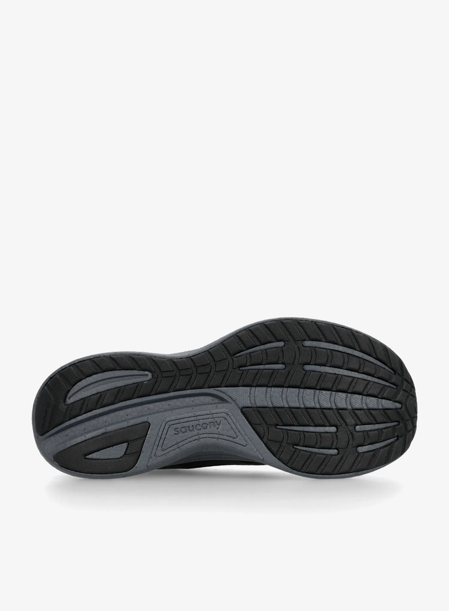 Moški tekaški čevlji Saucony Ride 18 - black/shadow
