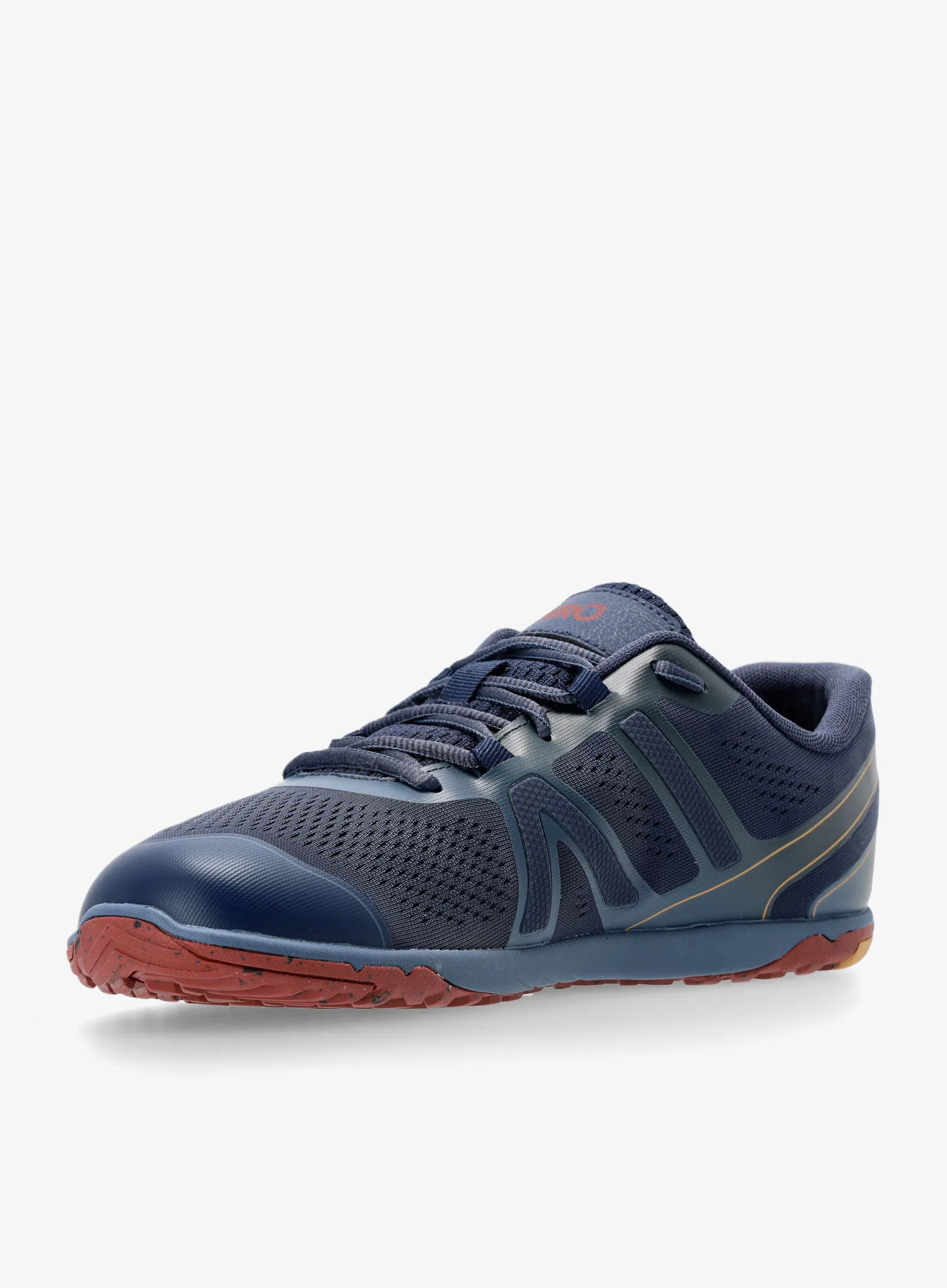 Moški tekaški čevlji Xero Shoes HFS II - vintage indigo/red ochre