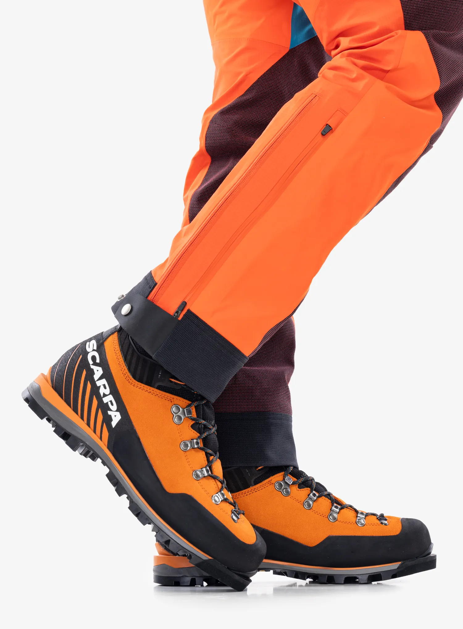Čevlji za avtomatske dereze Scarpa Mont Blanc Pro GTX - tonic