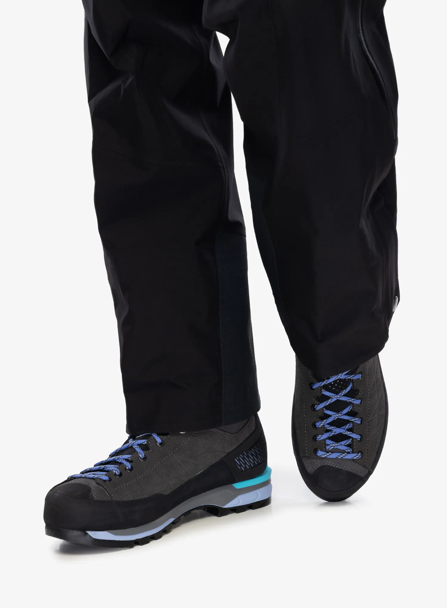 Ženski čevlji za polavtomatske dereze Scarpa Zodiac Tech GTX - anthracite/lav