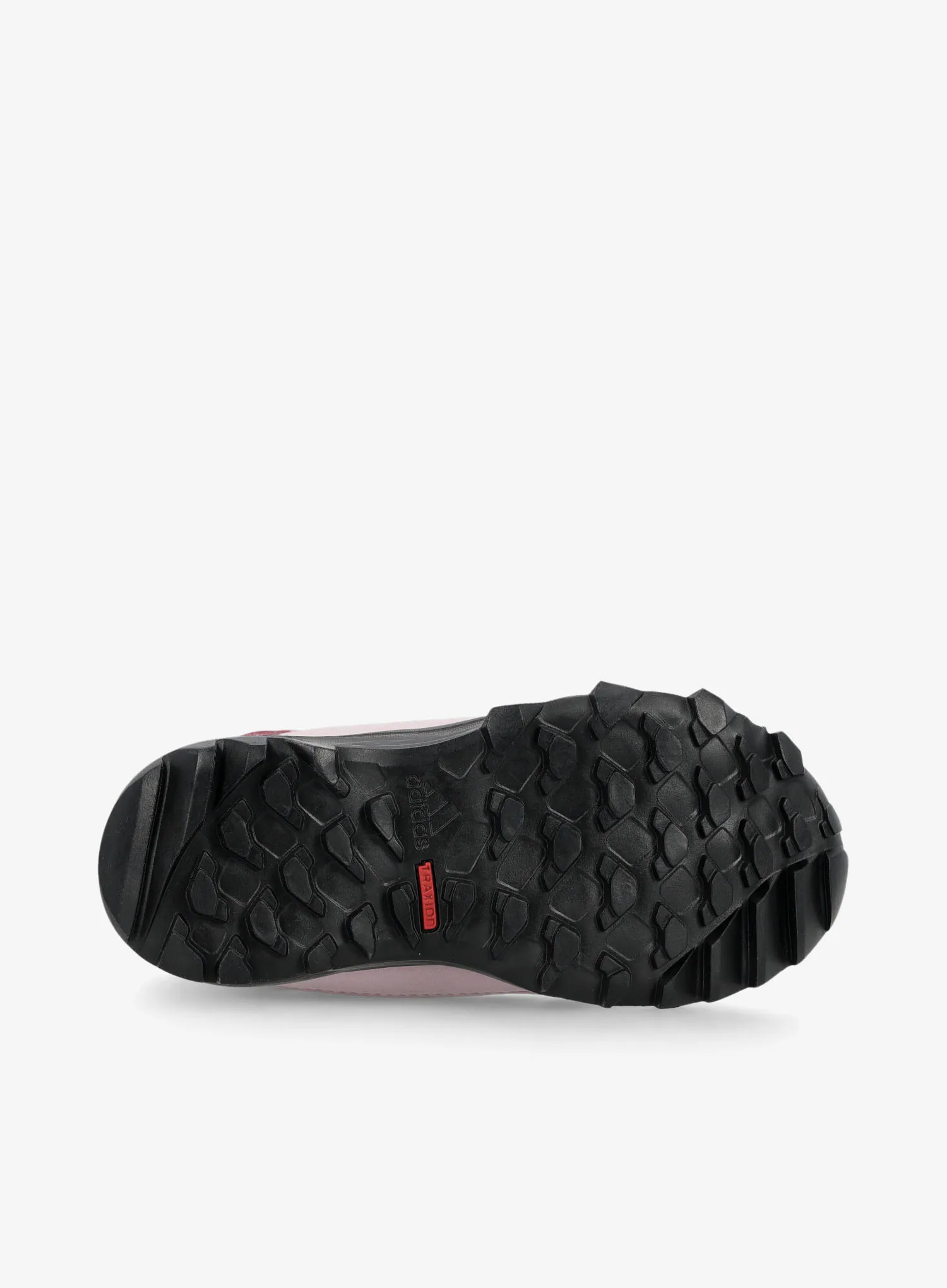 Otroška obutev adidas TERREX Snow Velcro RAIN.RDY Winter - quiet crims/silv dawn/amb tint