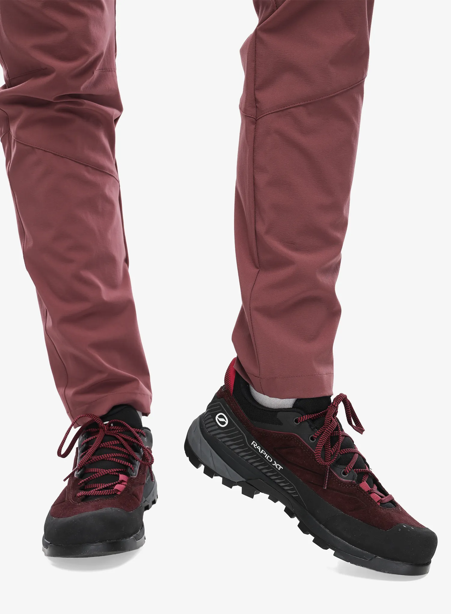 Ženski GORE-TEX čevlji Scarpa Rapid XT GTX - temeraire/raspberry
