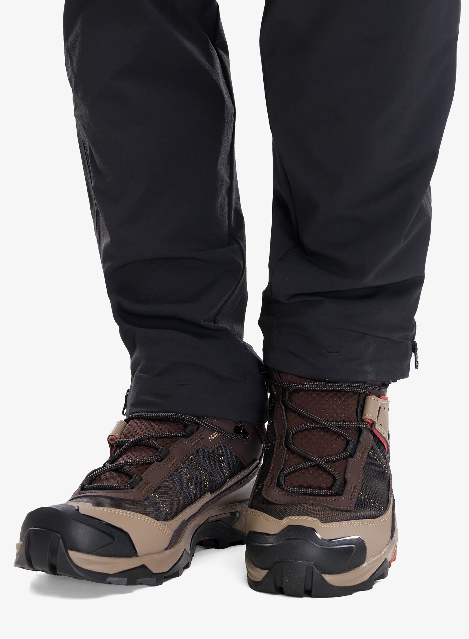 GORE TEX čevlji Salomon X Ultra 5 Mid GTX - coffee/walnut/arabian