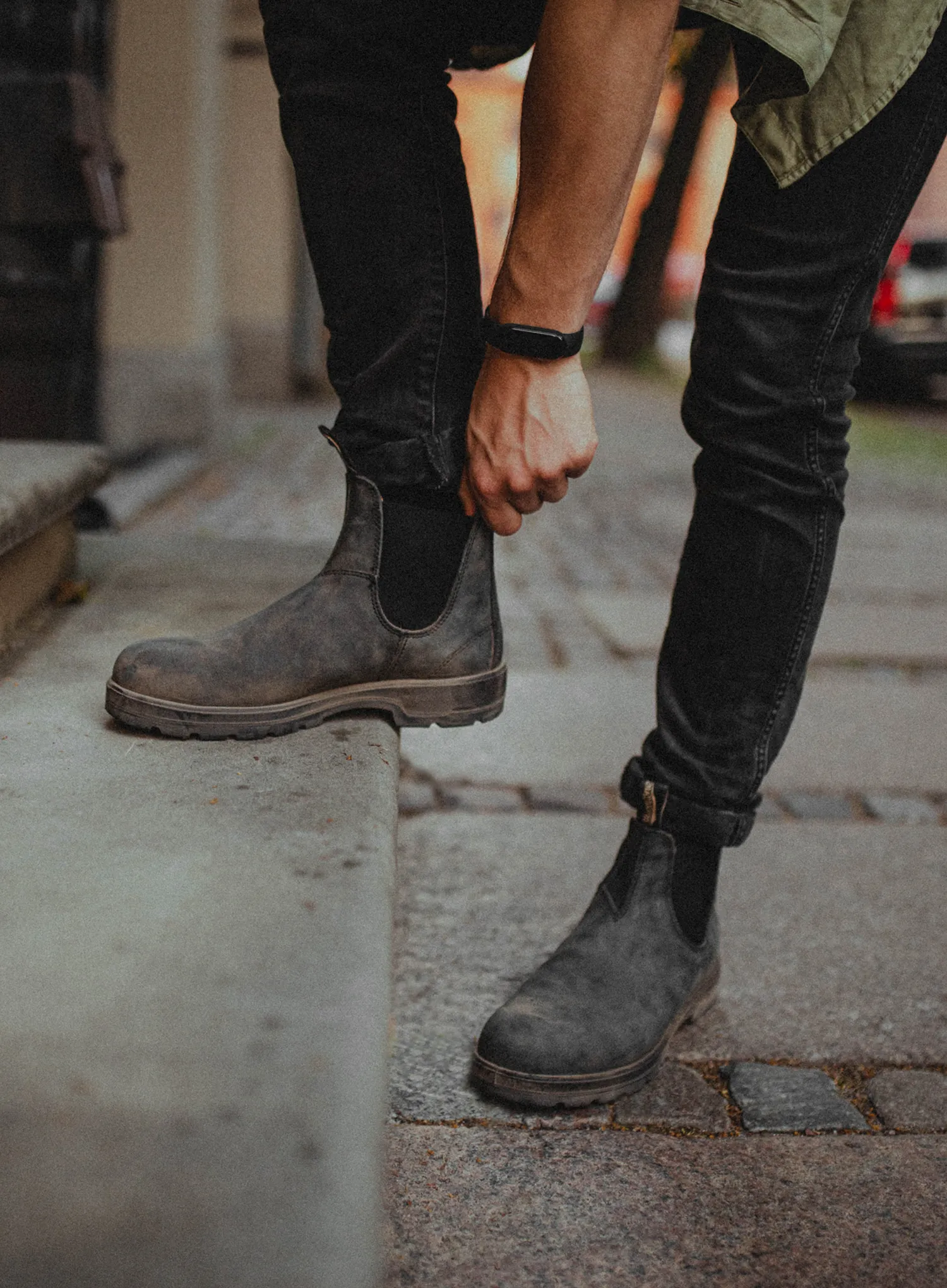 Čevlji lifestyle Blundstone Classics 587 - rustic black
