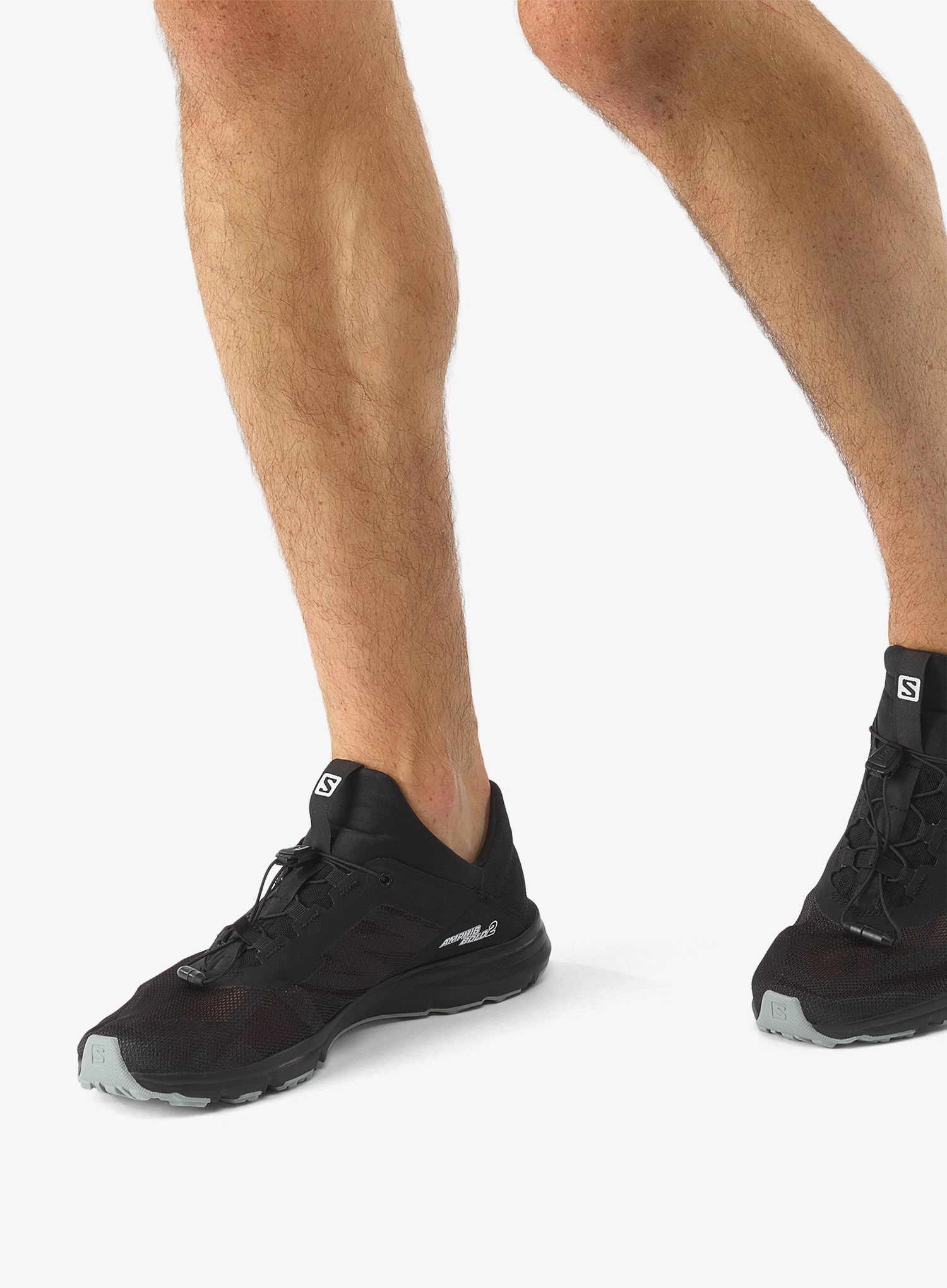 Moški čevlji Salomon Amphib Bold 2 - black/black/quarry