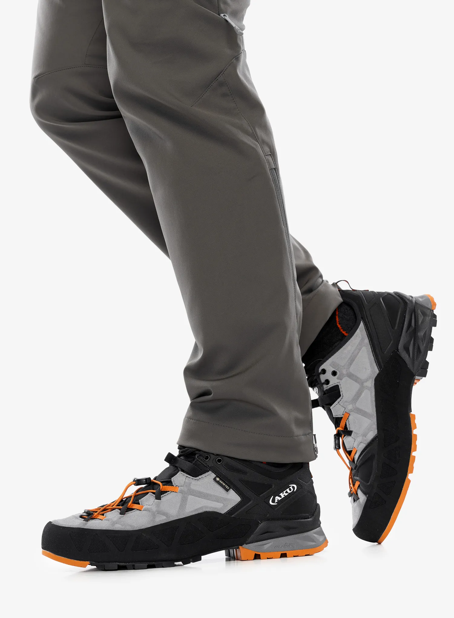 Pristopni čevlji AKU Rock DFS GTX - grey/orange