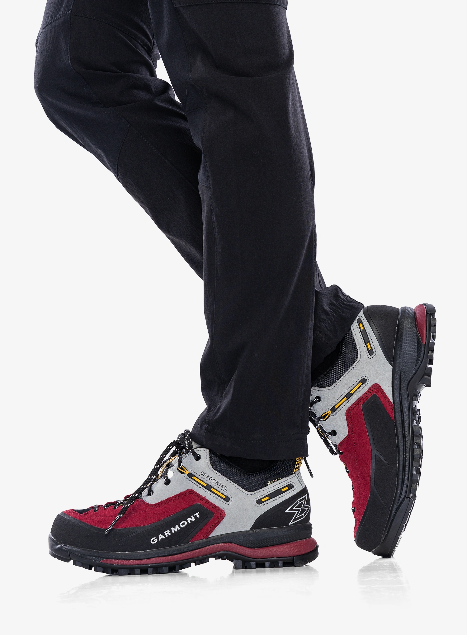 Ženski pristopni čevlji Garmont Dragontail Tech GTX - rhubarb red/grey