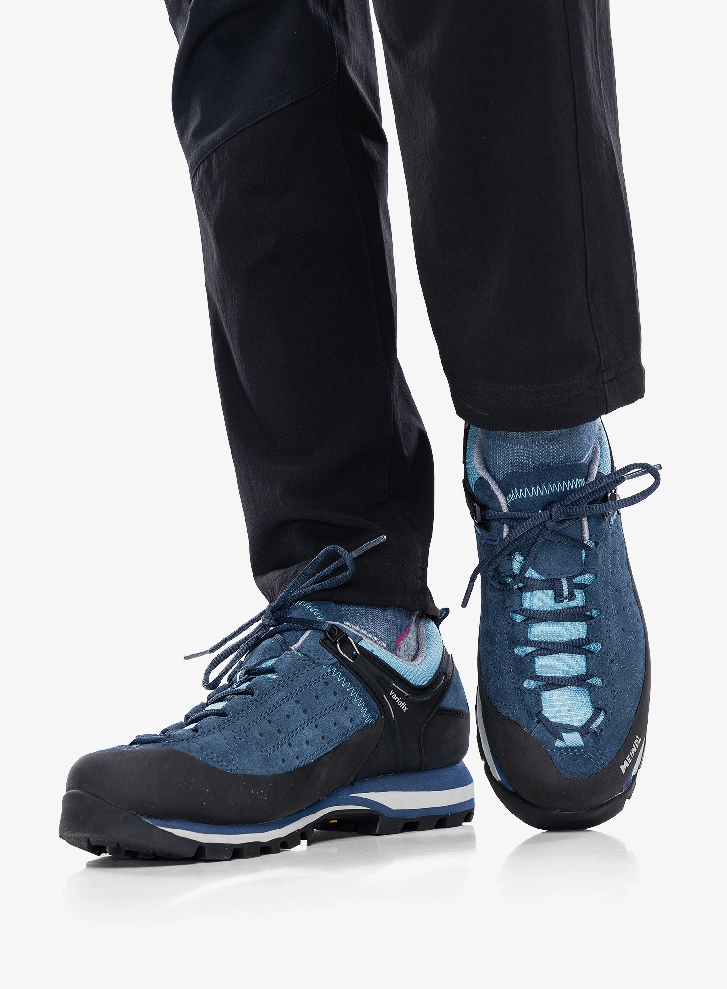 Ženski pristopni čevlji Meindl Literock Lady GTX - navy/aquamarine
