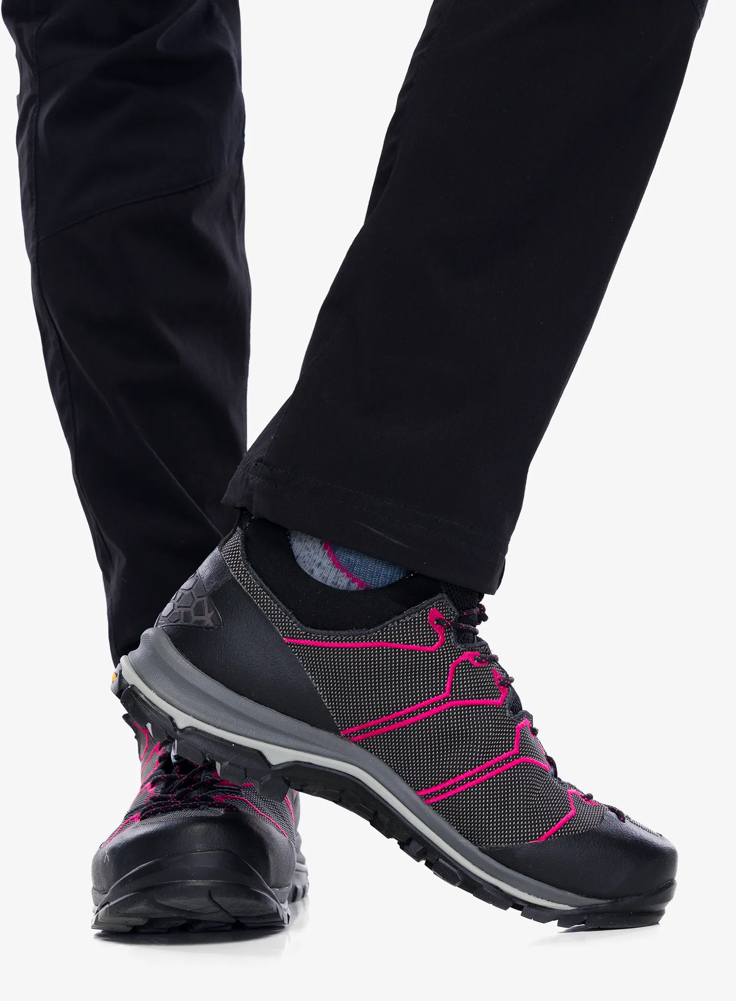 Ženski pristopni čevlji Montura Yaru Cross GTX - dark grey/sugar rose