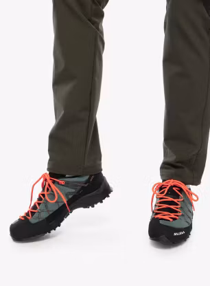 Ženski pristopni čevlji Salewa WIildfire 2 - duck green/black