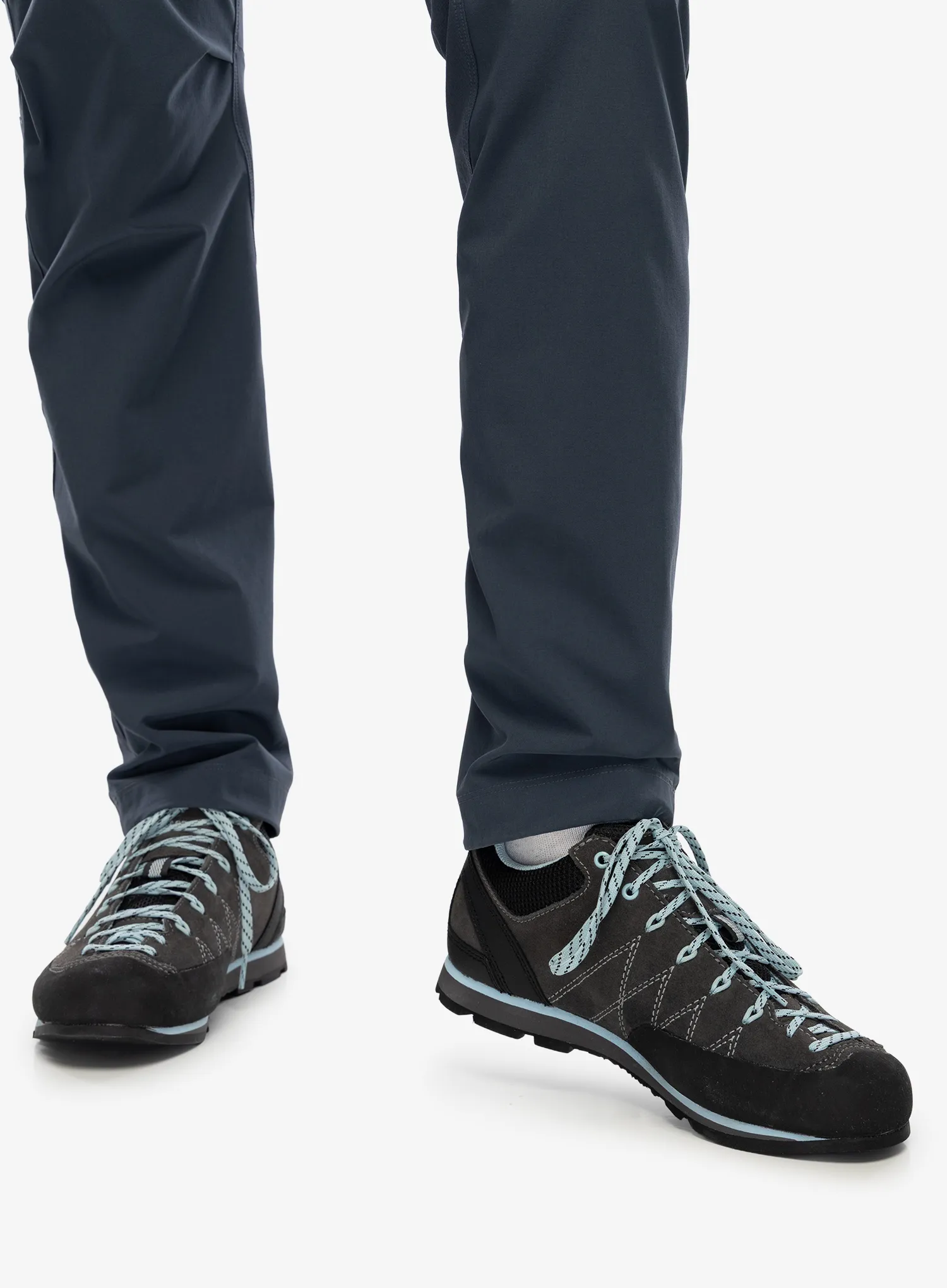 Ženski pristopni čevlji Scarpa Crux - shark/blue radiance/gray