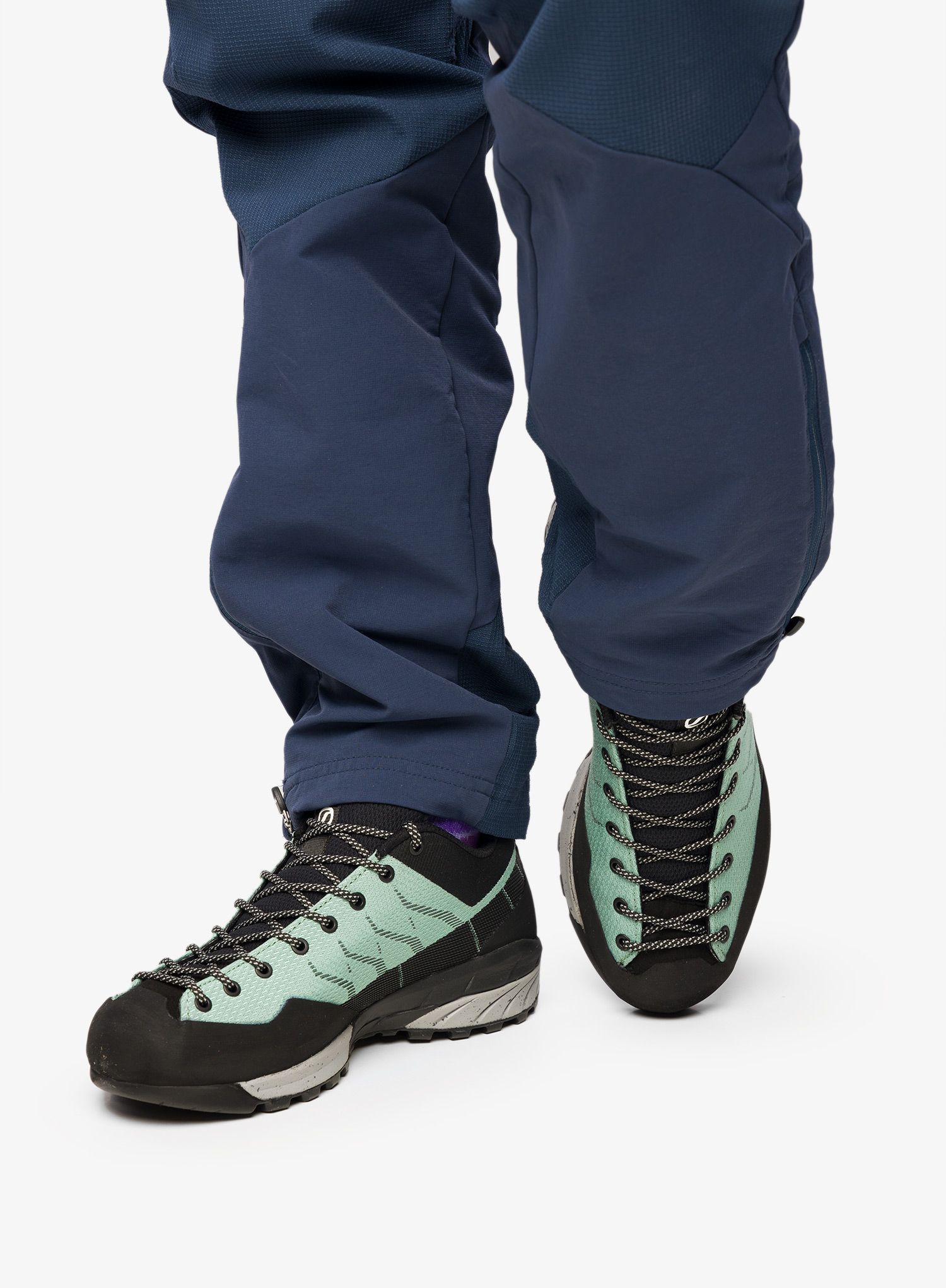 Ženski pristopni čevlji Scarpa Mescalito Planet - jade/black