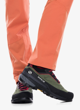 Ženski pristopni čevlji Scarpa Rapid XT GTX - birch/coral