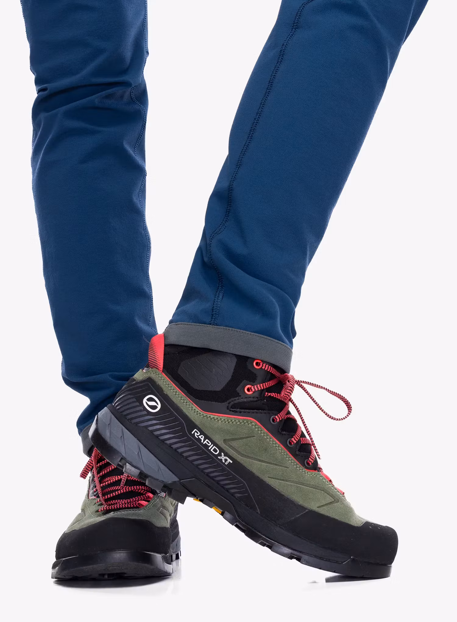Ženski pristopni čevlji Scarpa Rapid XT Mid GTX - birch/coral