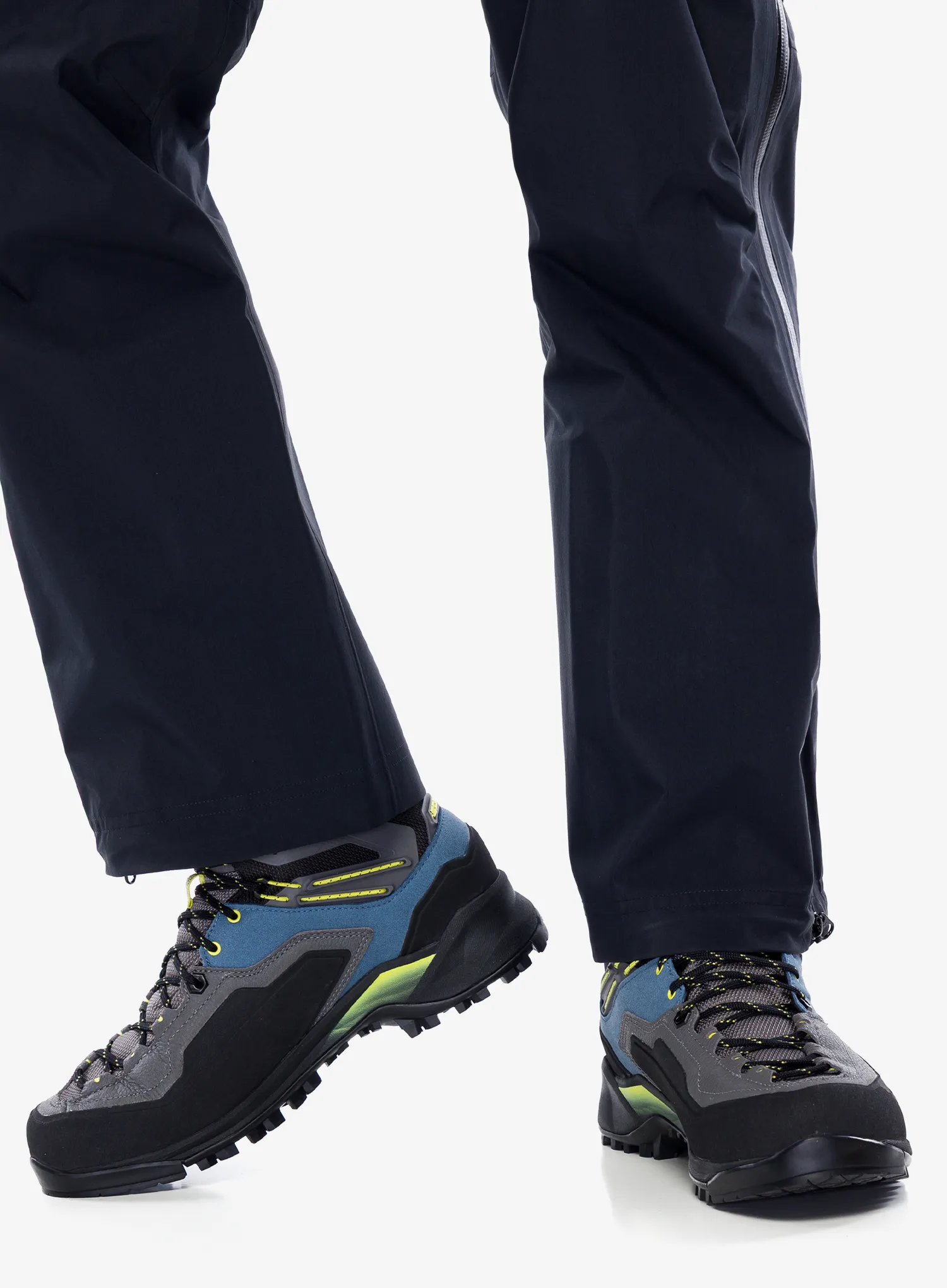Pristopni čevlji Garmont Akron Mid GTX - fin blue/sheen yellow
