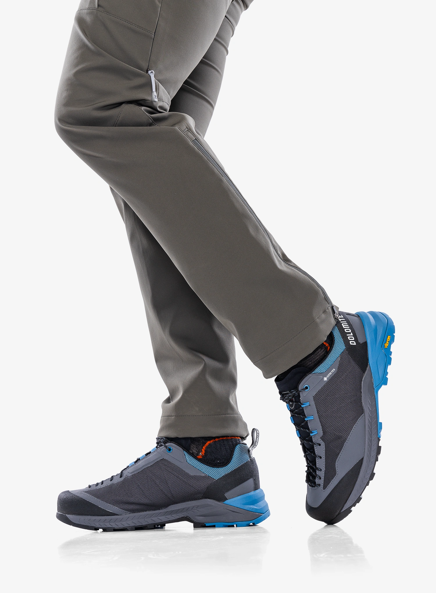 Pristopni čevlji Dolomite Crodarossa Tech GTX - anthracite grey/blue