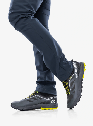 Pristopni čevlji Scarpa Rapid Mid GTX - anthracite/acid lime/acid lime