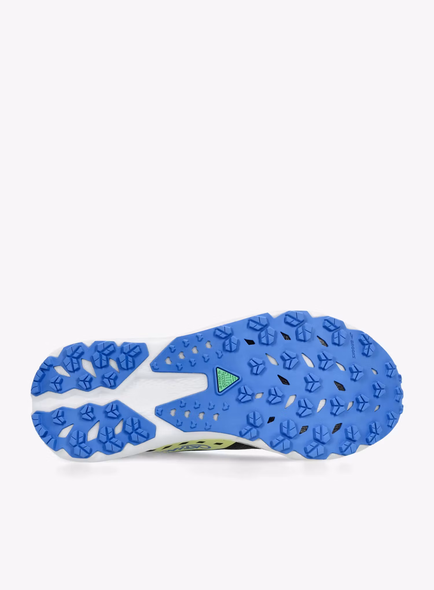 Trail tekaški čevlji Brooks Catamount 4 - black/lime/blue