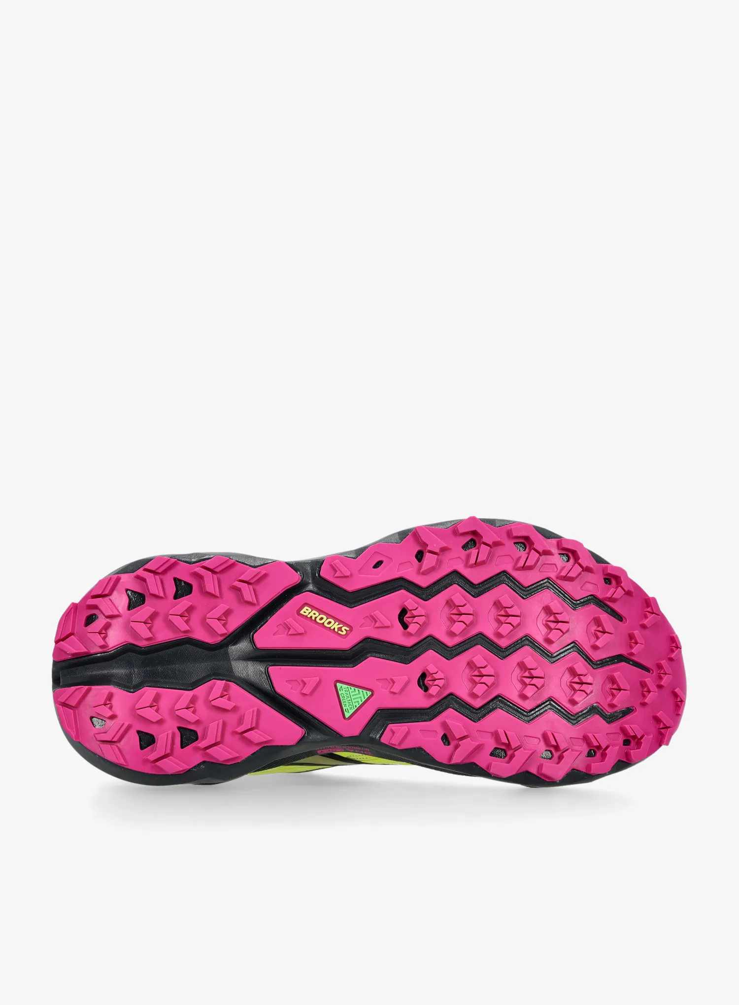 Ženski tekaški čevlji Brooks Cascadia 19 - sunny lime/black/magenta