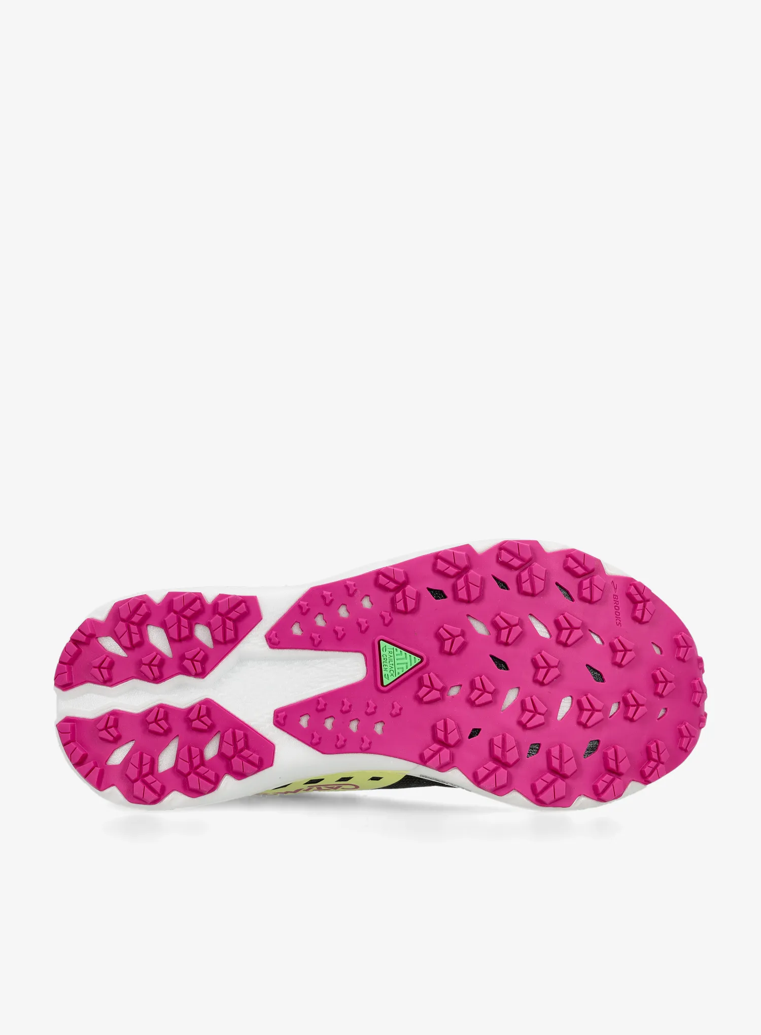 Ženski tekaški čevlji Brooks Catamount 4 - grey/black/lime