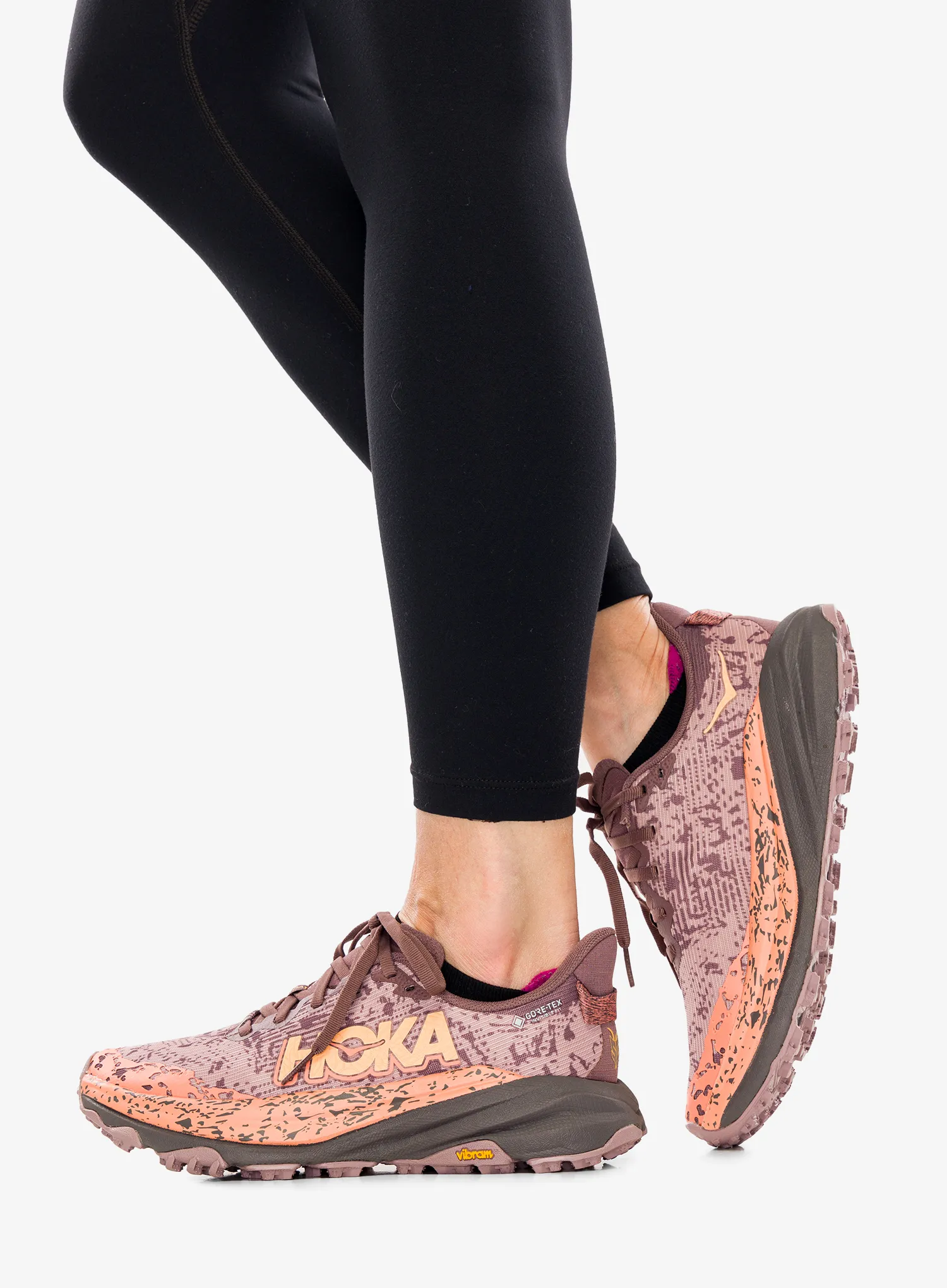 Ženski tekaški čevlji Hoka Speedgoat 6 GTX - smoky quartz/quartzite