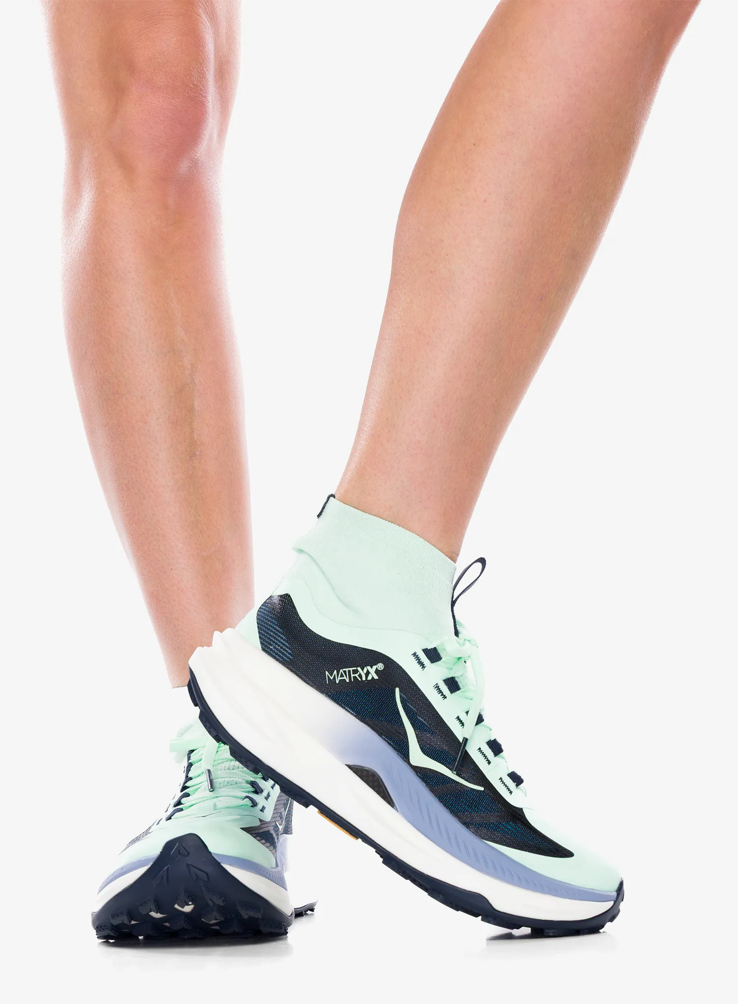 Ženski tekaški čevlji Hoka Tecton X 3 - mint fluorite/varsity navy