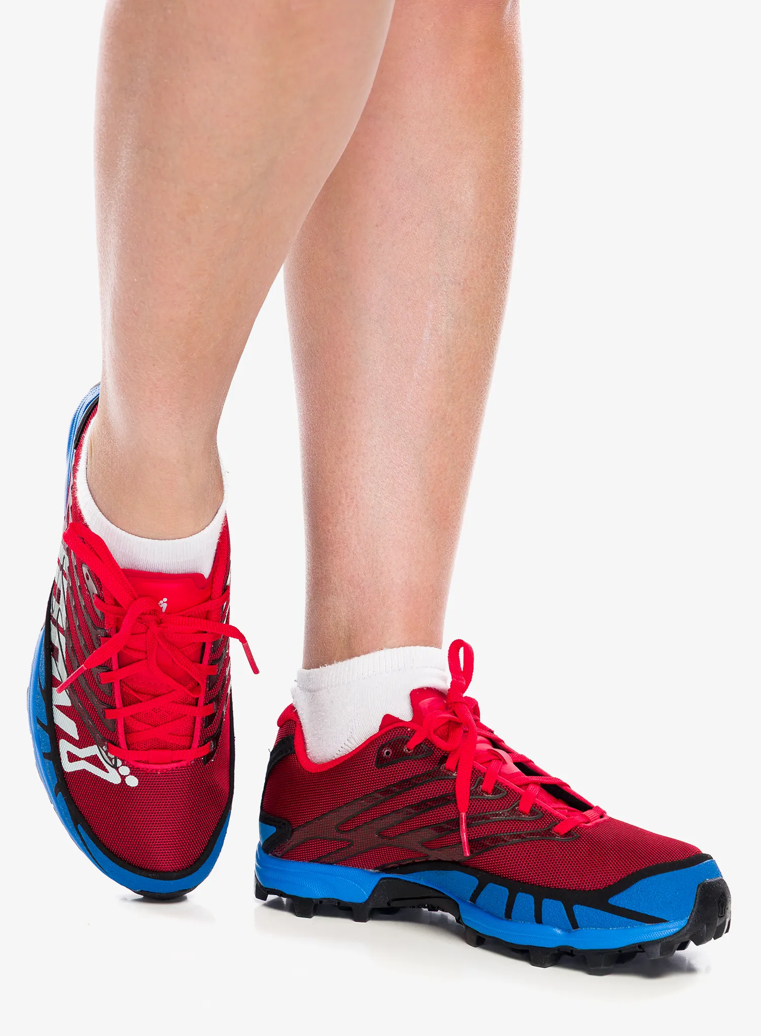 Ženski tekaški čevlji Inov-8 X-Talon 255 - red/blue