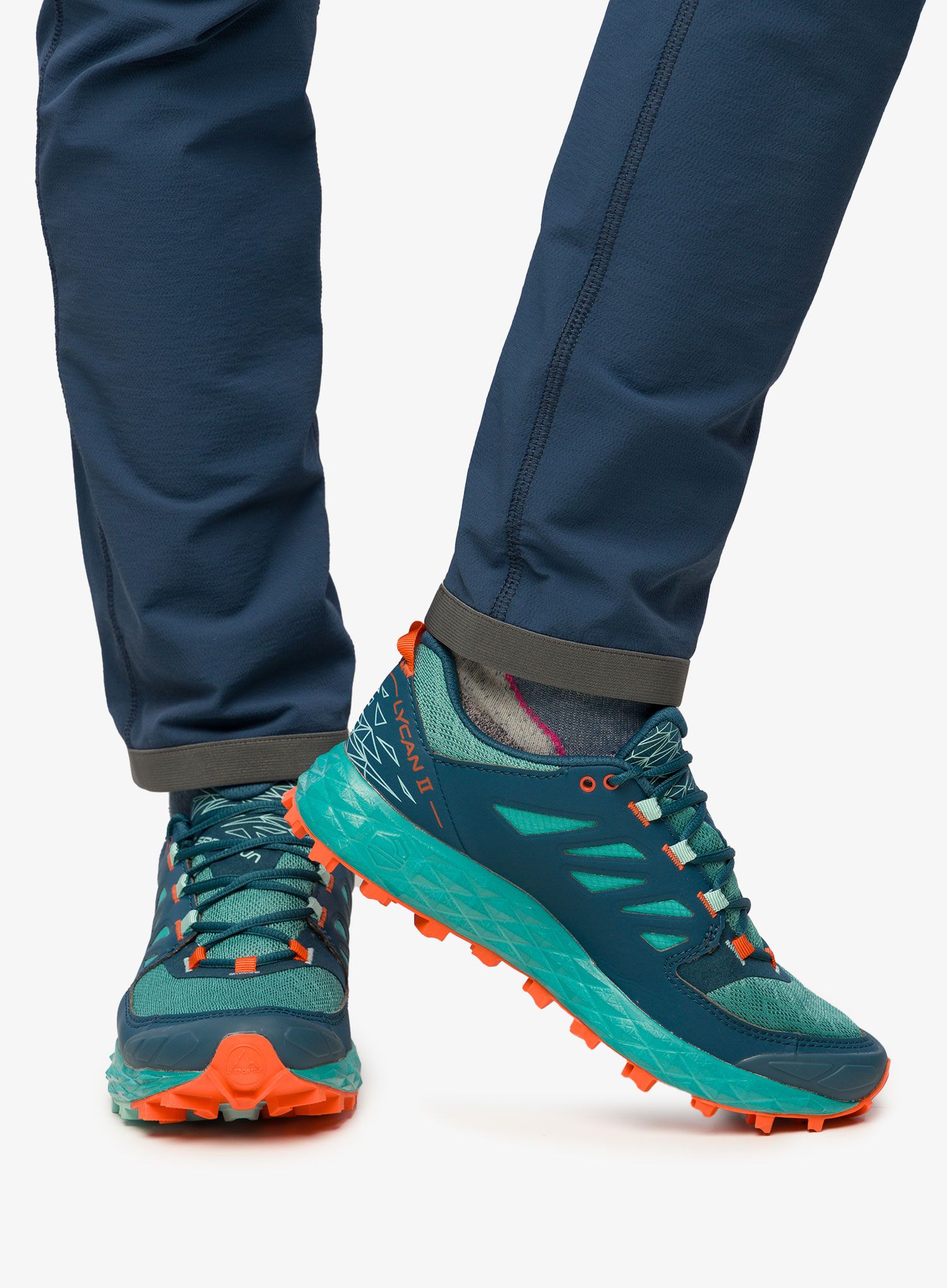 Ženski tekaški čevlji La Sportiva Lycan II - storm blue/lagoon