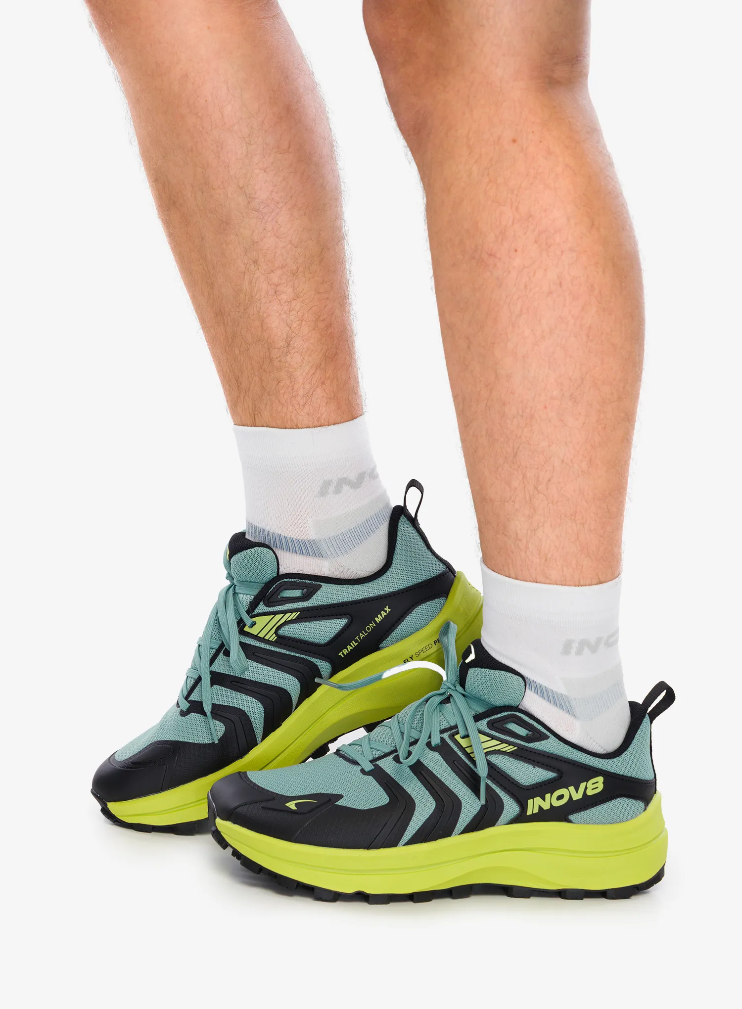 Trail tekaški čevlji Inov-8 TrailTalon Max - dark green/green