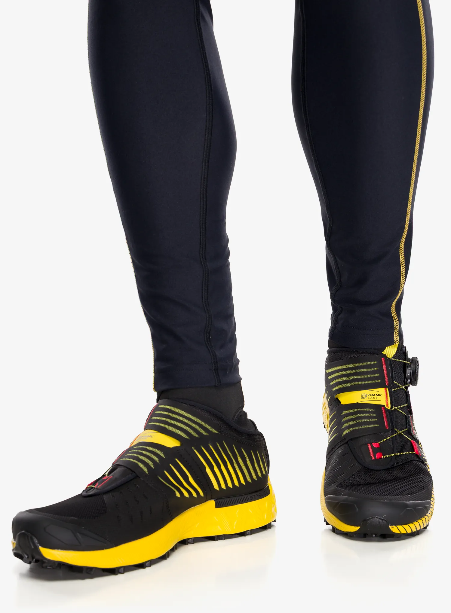 Trail tekaški čevlji La Sportiva Cyklon - black/yellow