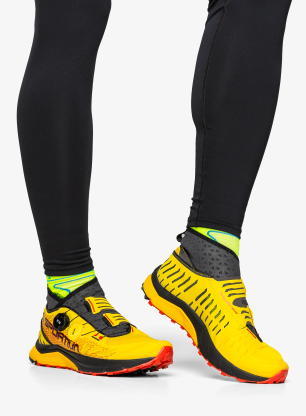 Trail tekaški čevlji La Sportiva Jackal II Boa - yellow/black