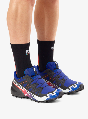 Trail tekaški čevlji Salomon Speedcross 6 GTX Equipe - surf/red/white