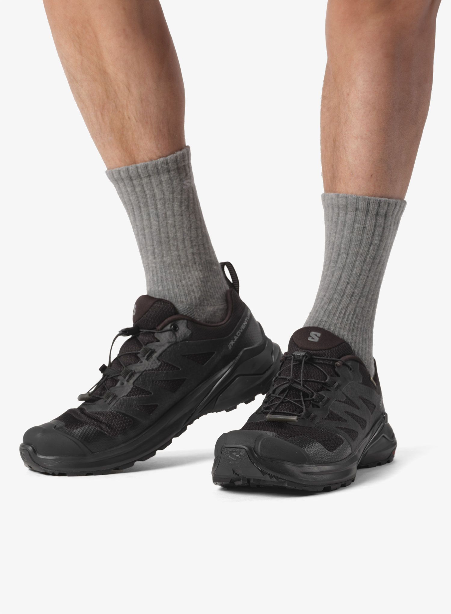 Trail tekaški čevlji Salomon X-Adventure GTX - black/black/black