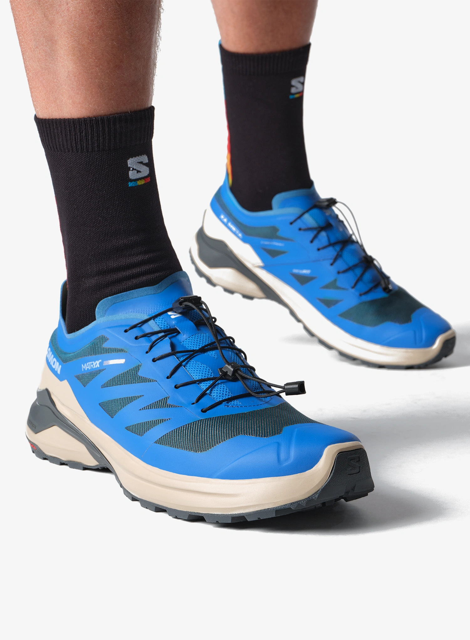 Trail tekaški čevlji Salomon XA Meta Made In France - blue/oxford/asphalt