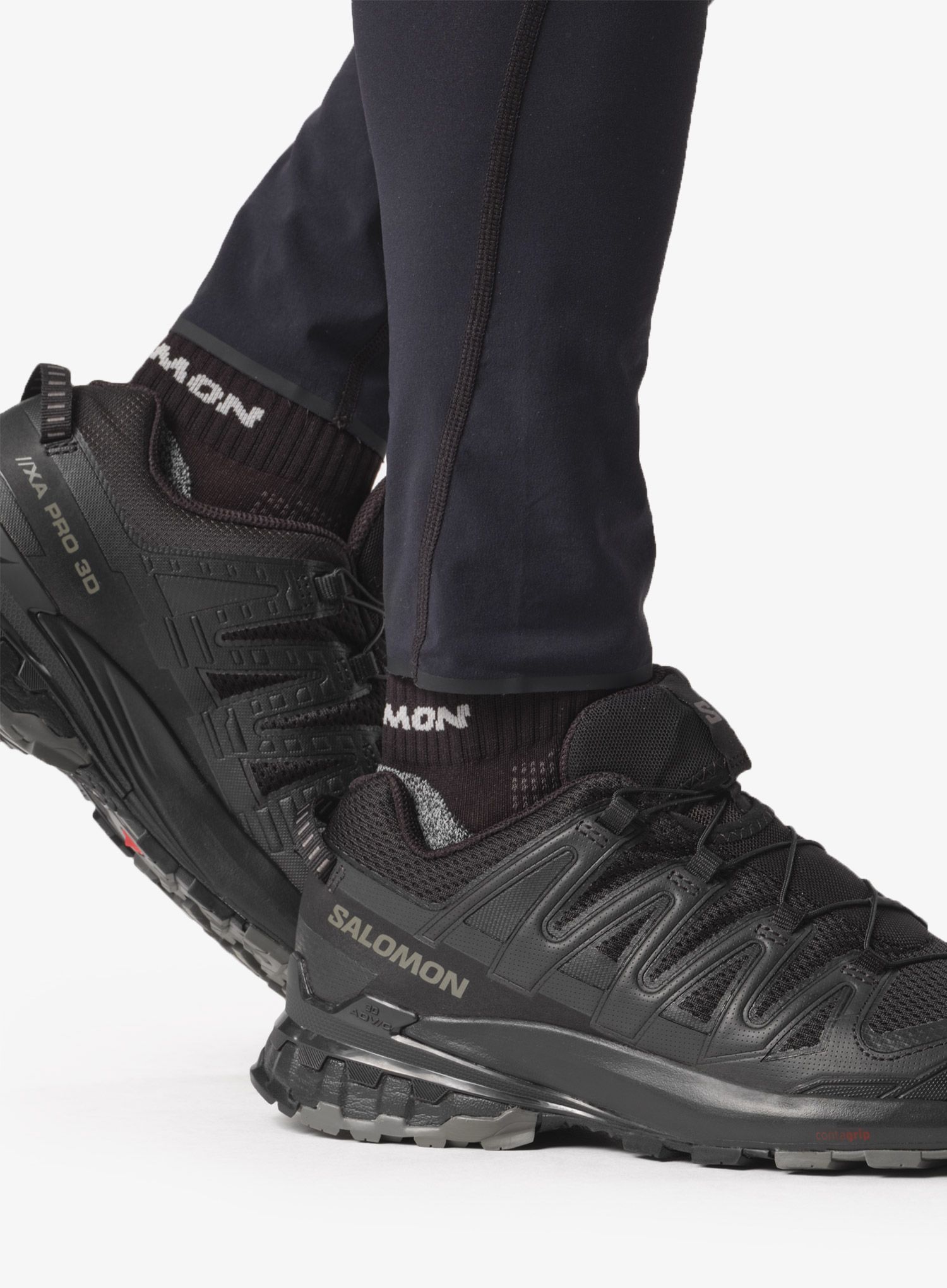 Trail tekaški čevlji Salomon Xa Pro 3D V9 - black/phantom/pewter