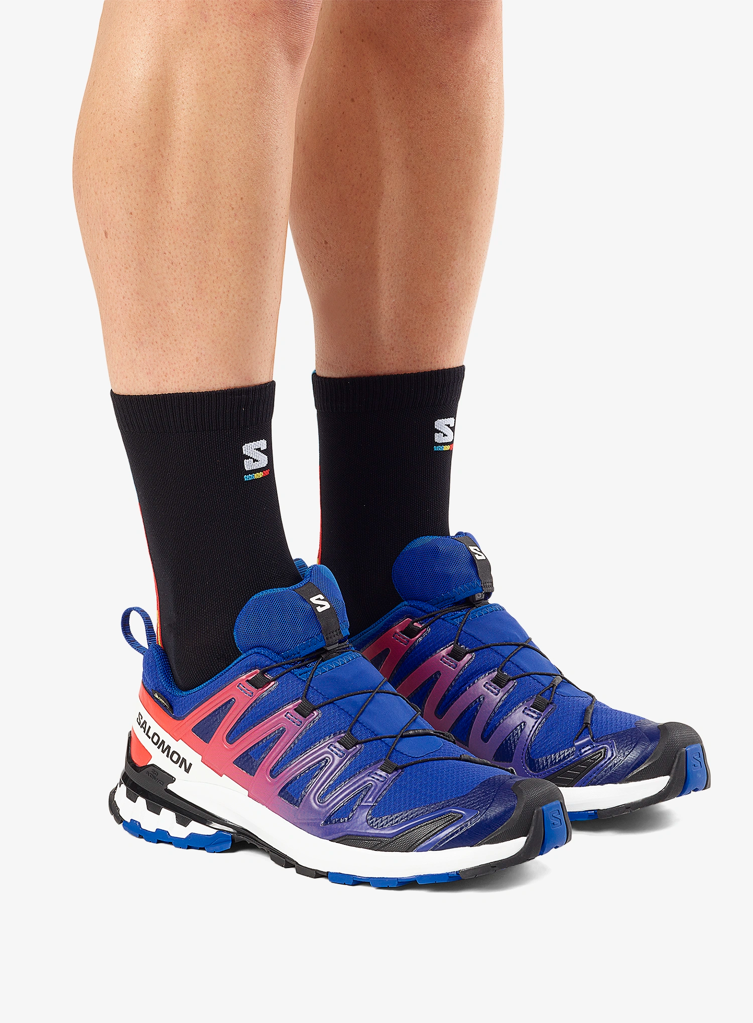 Trail tekaški čevlji Salomon Xa Pro 3D V9 GTX Equipe - surf/red/white
