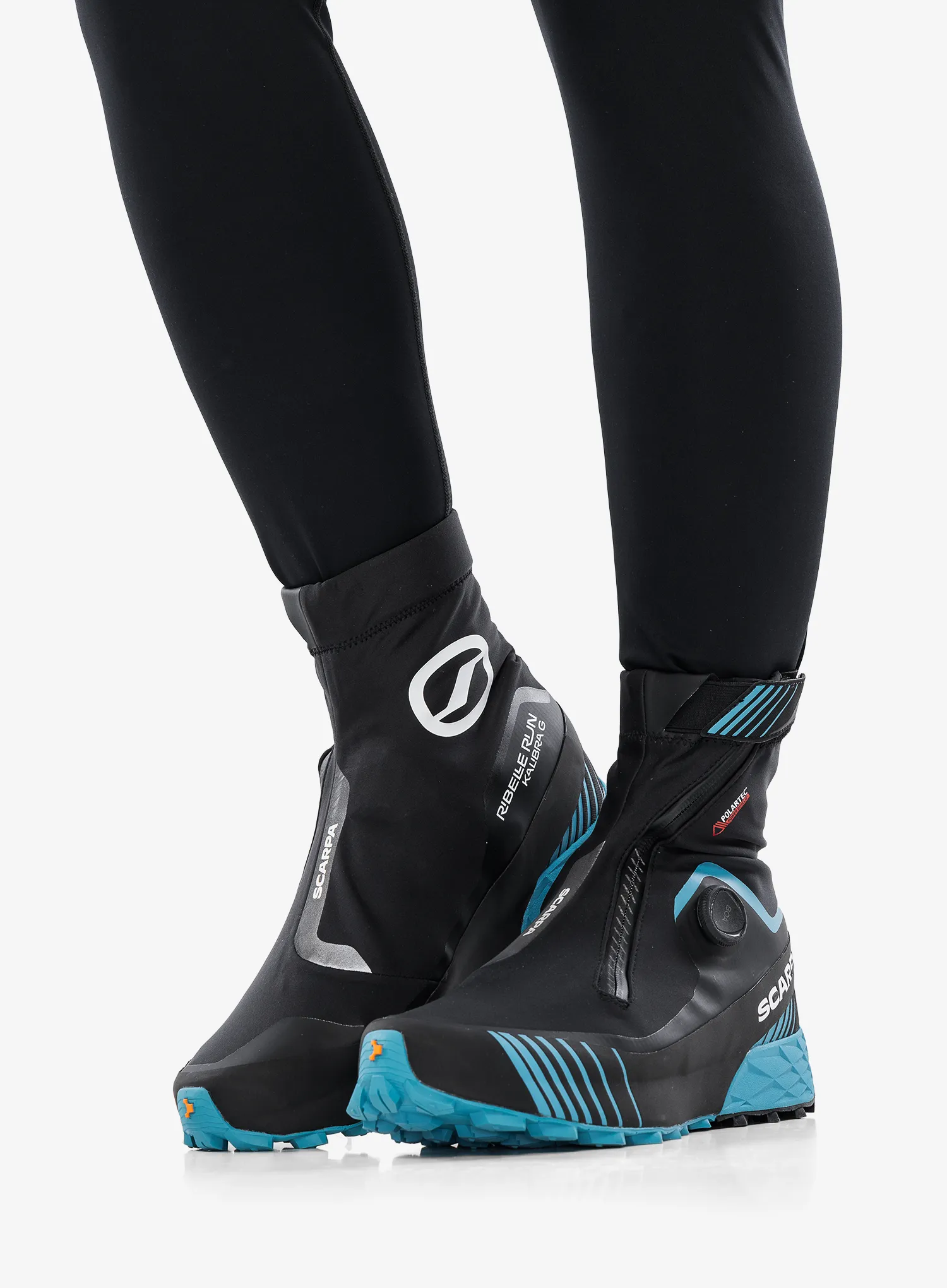Trail tekaški čevlji Scarpa Ribelle Run Kalibra G - black/azure