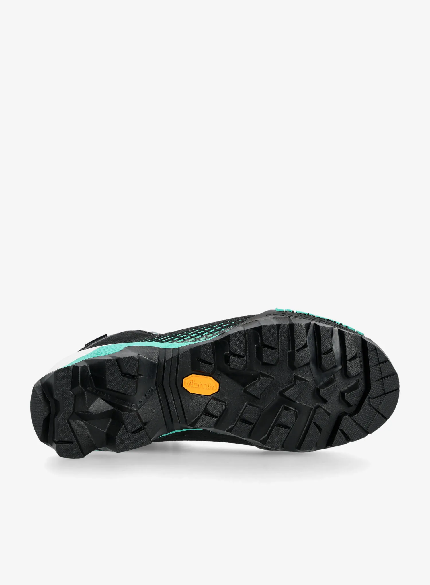 Ženski treking čevlji La Sportiva Aequilibrium ST GTX - black/aqua