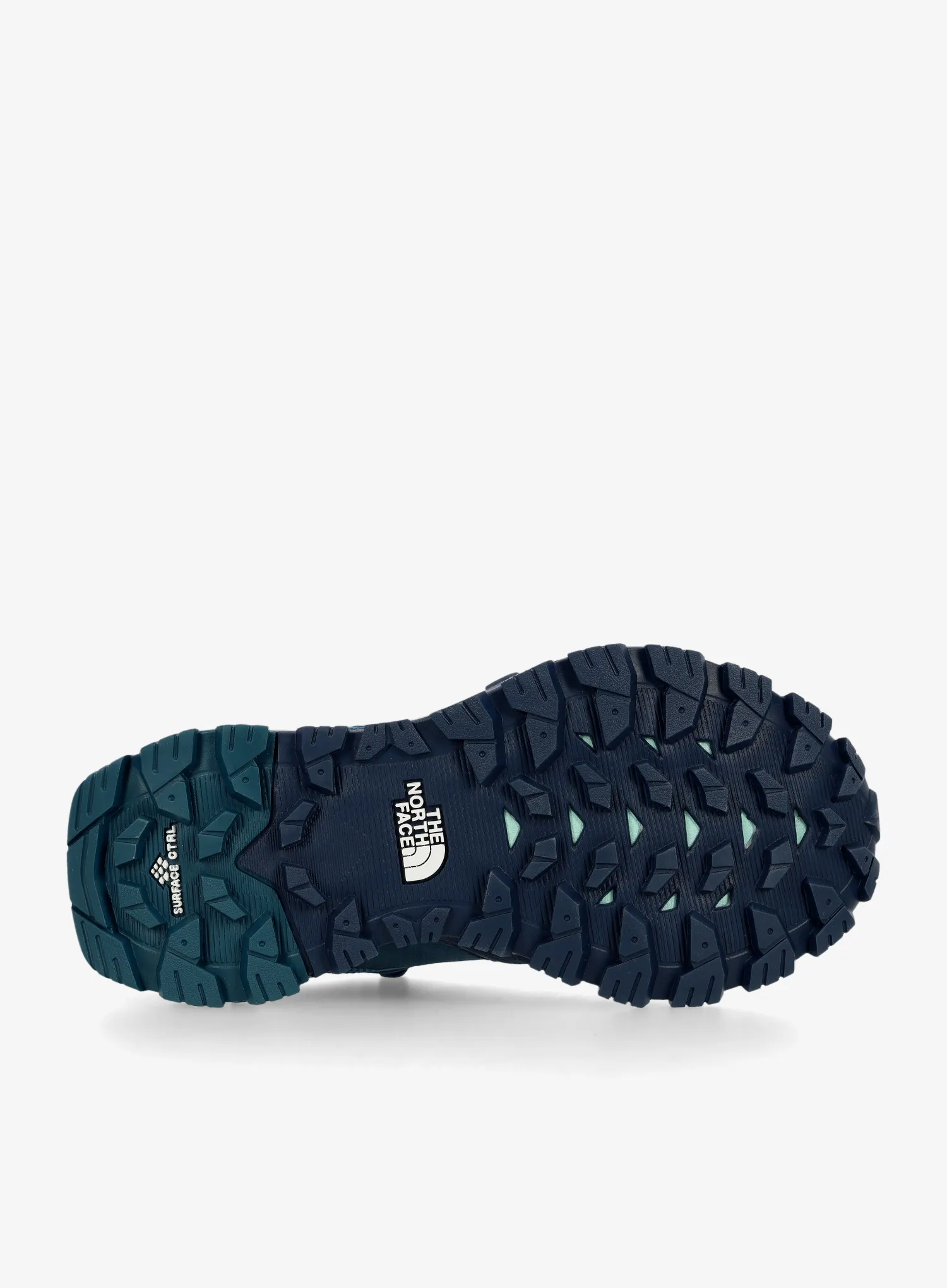 Ženski treking čevlji nizki The North Face OffTrail Hike GTX - midnight petrol/summit gold