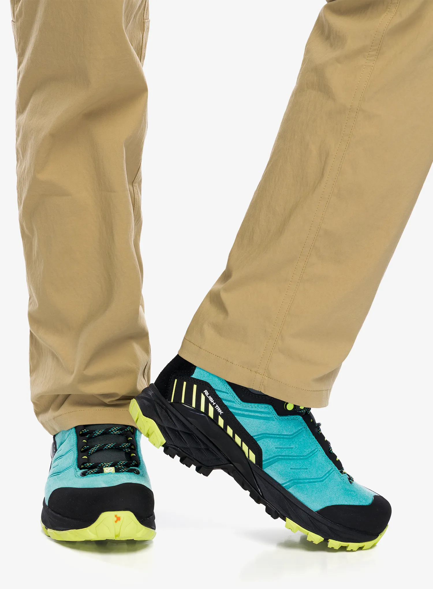 Ženski treking čevlji Scarpa Rush TRK GTX - sunny lime/ceramic