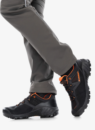 Treking čevlji Mammut Sapuen Low GTX - black/dark steel
